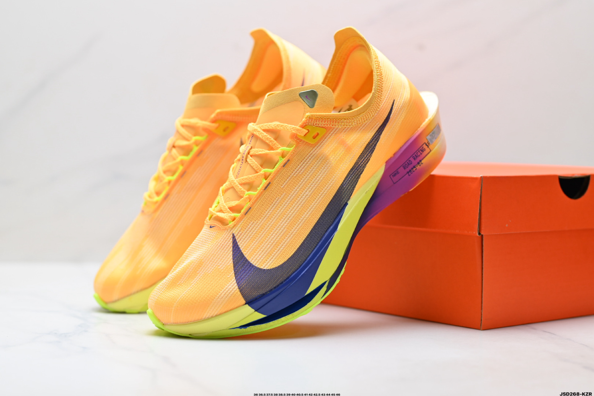 Nike Zoomx Streakfly 2 低帮跑步鞋 超薄针织鞋面 柔软缓震 耐克马拉松跑鞋 HF6416-800-Top High Quatity Cheap Sneakers Fashion Clothing Clothes Bags handbags Shoes of all Brand wholesale With The best Quality And Beautiful Price from China Factory Chinese suppliers wholesaler seller Nike Zoomx Streakfly 2 低帮跑步鞋 超薄针织鞋面 柔软缓震 耐克马拉松跑鞋 HF6416-800