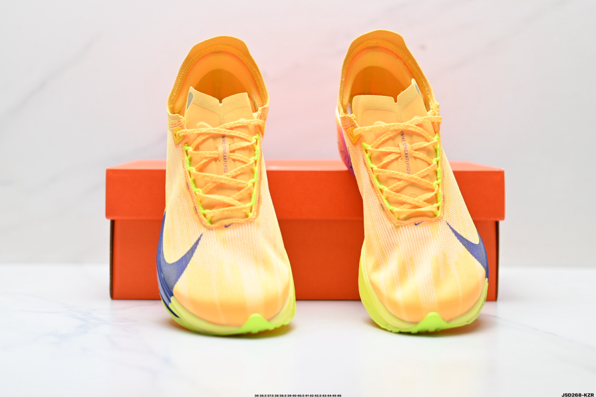 Nike Zoomx Streakfly 2 低帮跑步鞋 超薄针织鞋面 柔软缓震 耐克马拉松跑鞋 HF6416-800-Top High Quatity Cheap Sneakers Fashion Clothing Clothes Bags handbags Shoes of all Brand wholesale With The best Quality And Beautiful Price from China Factory Chinese suppliers wholesaler seller Nike Zoomx Streakfly 2 低帮跑步鞋 超薄针织鞋面 柔软缓震 耐克马拉松跑鞋 HF6416-800