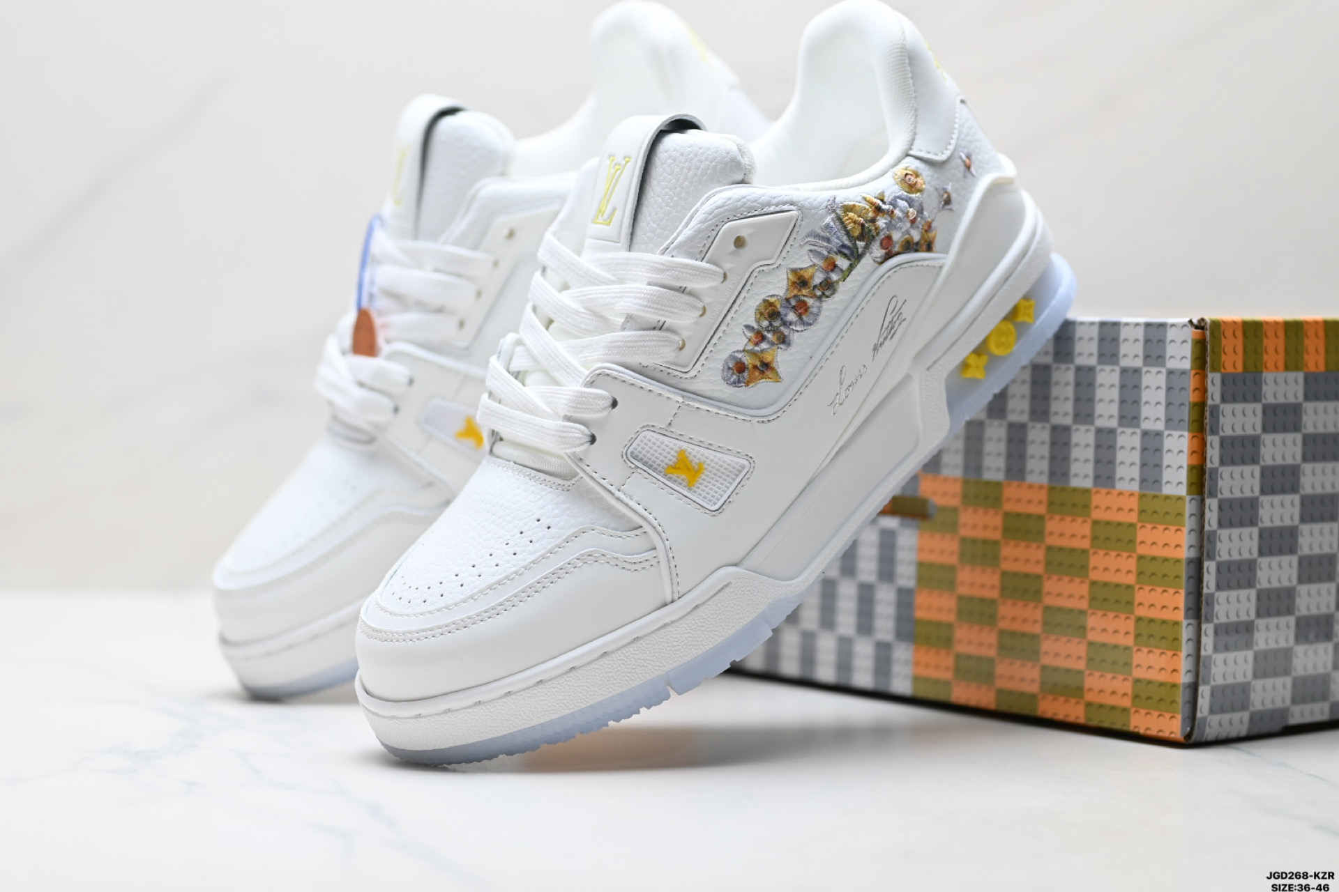 Louis Vuitton Trainer Sneaker Low 路易威登 休闲运动文化百搭板鞋-Top High Quatity Cheap Sneakers Fashion Clothing Clothes Bags handbags Shoes of all Brand wholesale With The best Quality And Beautiful Price from China Factory Chinese suppliers wholesaler seller Louis Vuitton Trainer Sneaker Low 路易威登 休闲运动文化百搭板鞋
