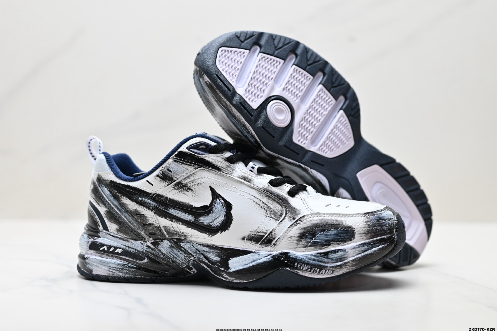 NIKE AIR MONARCH IV ‘DIY 定制 ‘Tekno 耐克 复古潮流百搭休闲运动旅游老爹鞋 415445-102-Top High Quatity Cheap Sneakers Fashion Clothing Clothes Bags handbags Shoes of all Brand wholesale With The best Quality And Beautiful Price from China Factory Chinese suppliers wholesaler seller NIKE AIR MONARCH IV ‘DIY 定制 ‘Tekno 耐克 复古潮流百搭休闲运动旅游老爹鞋 415445-102