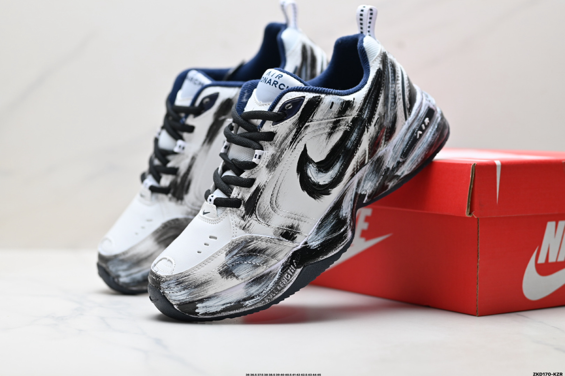 NIKE AIR MONARCH IV ‘DIY 定制 ‘Tekno 耐克 复古潮流百搭休闲运动旅游老爹鞋 415445-102-Top High Quatity Cheap Sneakers Fashion Clothing Clothes Bags handbags Shoes of all Brand wholesale With The best Quality And Beautiful Price from China Factory Chinese suppliers wholesaler seller NIKE AIR MONARCH IV ‘DIY 定制 ‘Tekno 耐克 复古潮流百搭休闲运动旅游老爹鞋 415445-102