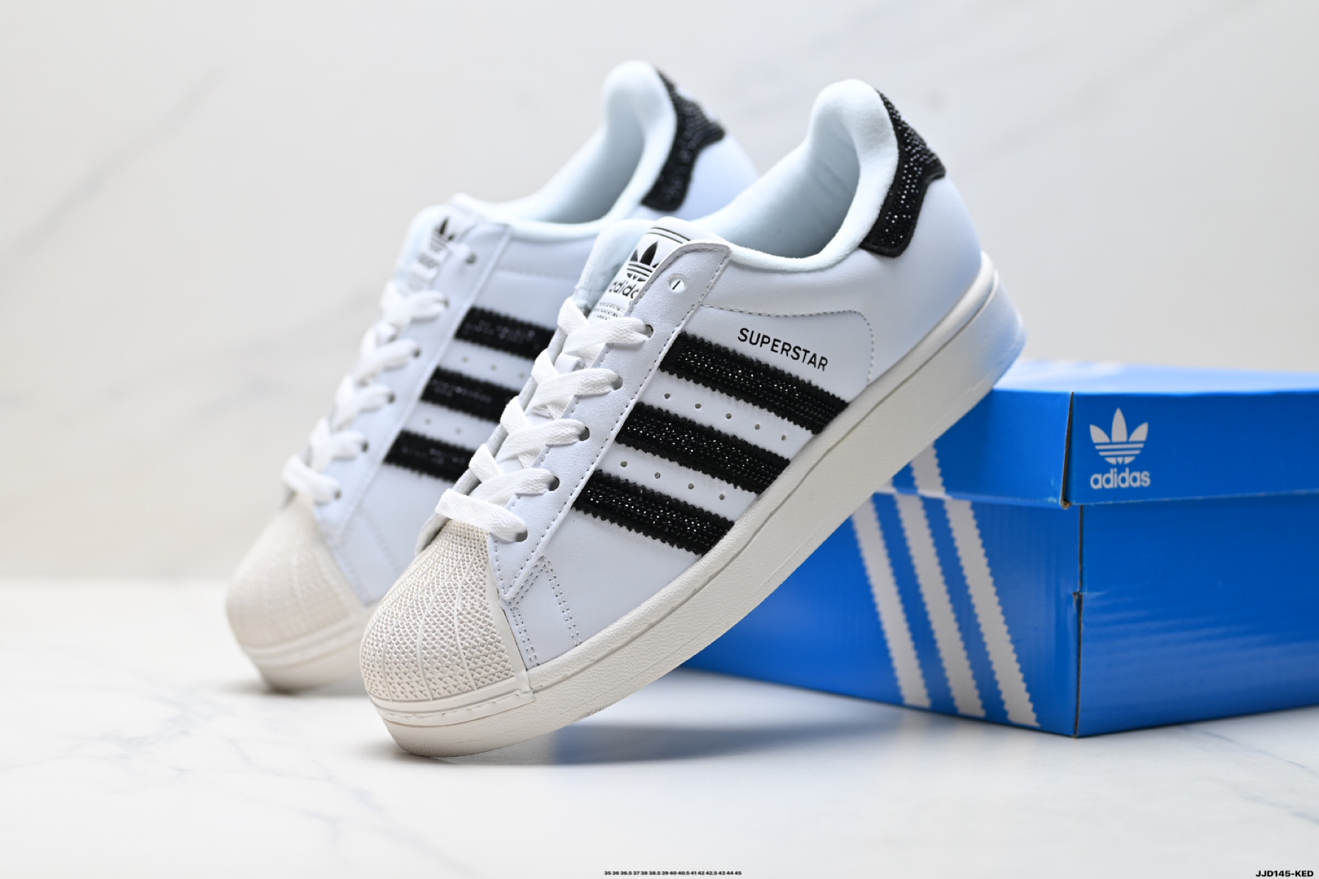 阿迪达斯Adidas三叶草 Originals Superstar贝壳头系列低帮经典百搭休闲运动板鞋 HQ2285