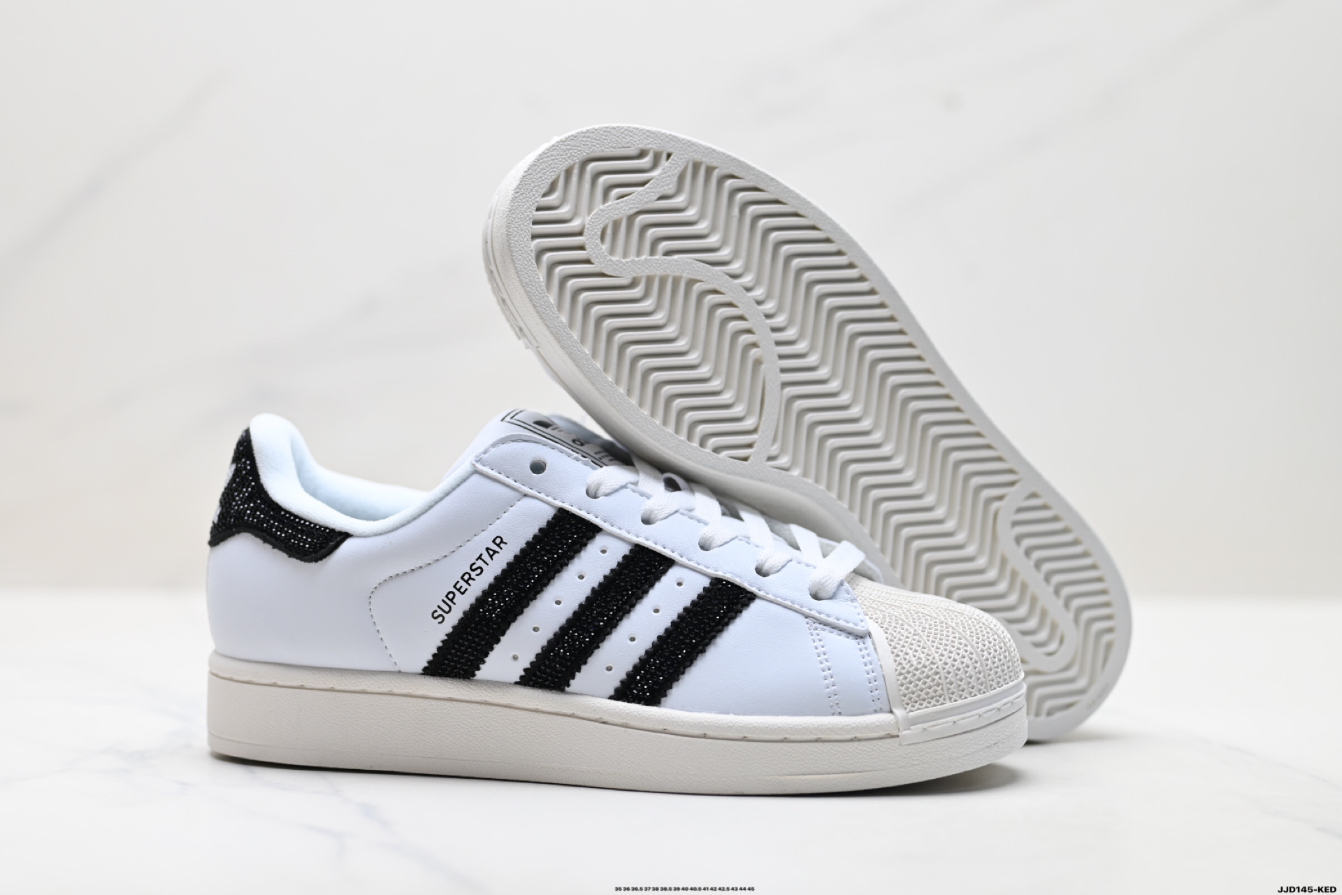 阿迪达斯Adidas三叶草 Originals Superstar贝壳头系列低帮经典百搭休闲运动板鞋 HQ2285