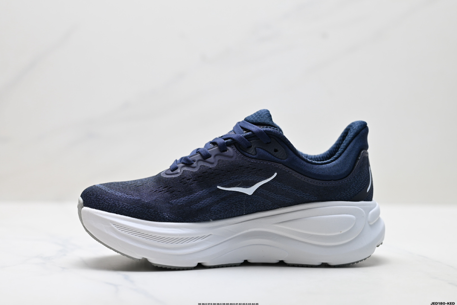 HOKA ONE ONE Bondi 9 复古舒适防滑耐磨 低帮 山地户外跑步鞋 1162012