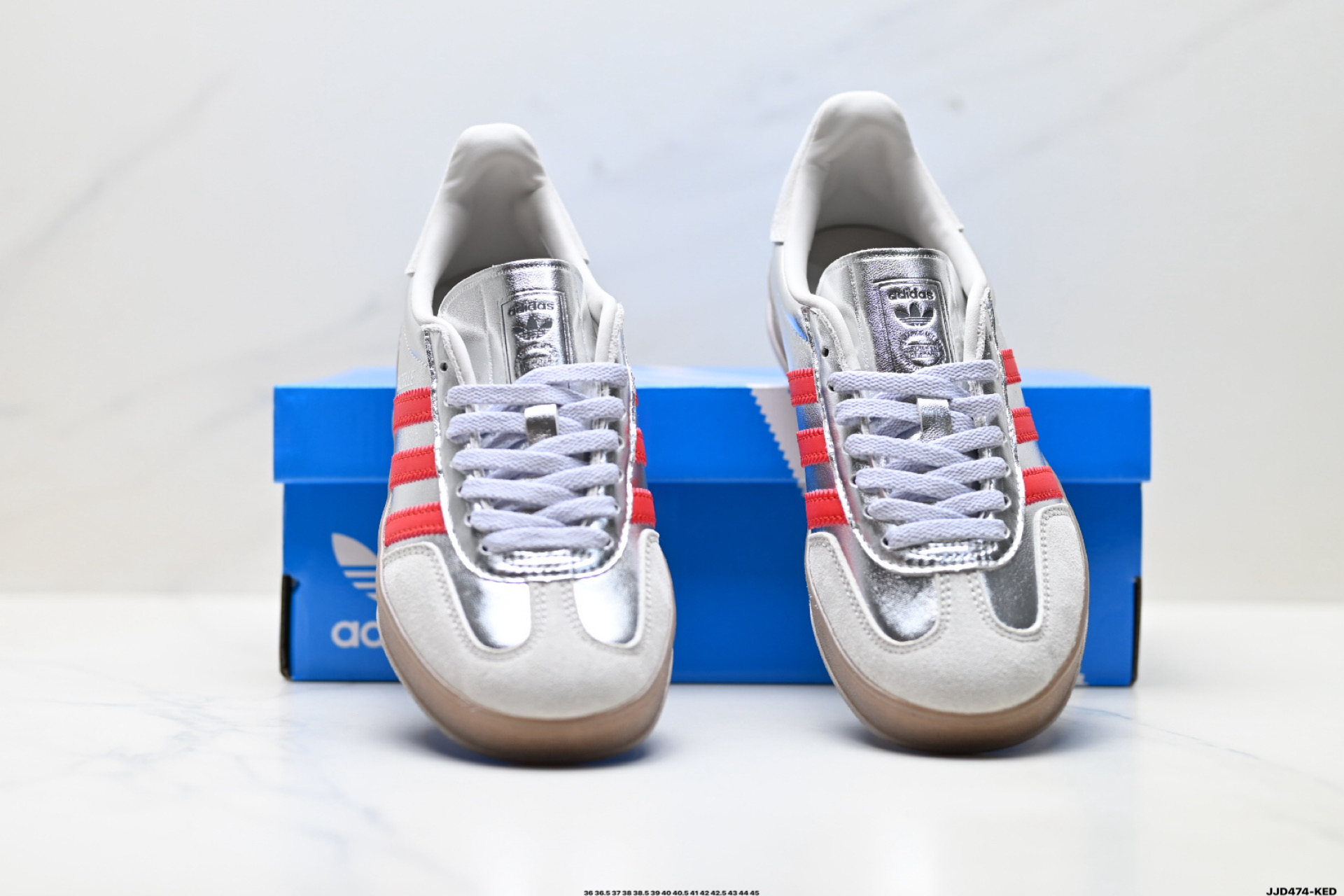 Adidas Originals Gazelle Indoor 阿迪达斯 三叶草休闲防滑耐磨低帮板鞋 JR2403-Top High Quatity Cheap Sneakers Fashion Clothing Clothes Bags handbags Shoes of all Brand wholesale With The best Quality And Beautiful Price from China Factory Chinese suppliers wholesaler seller Adidas Originals Gazelle Indoor 阿迪达斯 三叶草休闲防滑耐磨低帮板鞋 JR2403