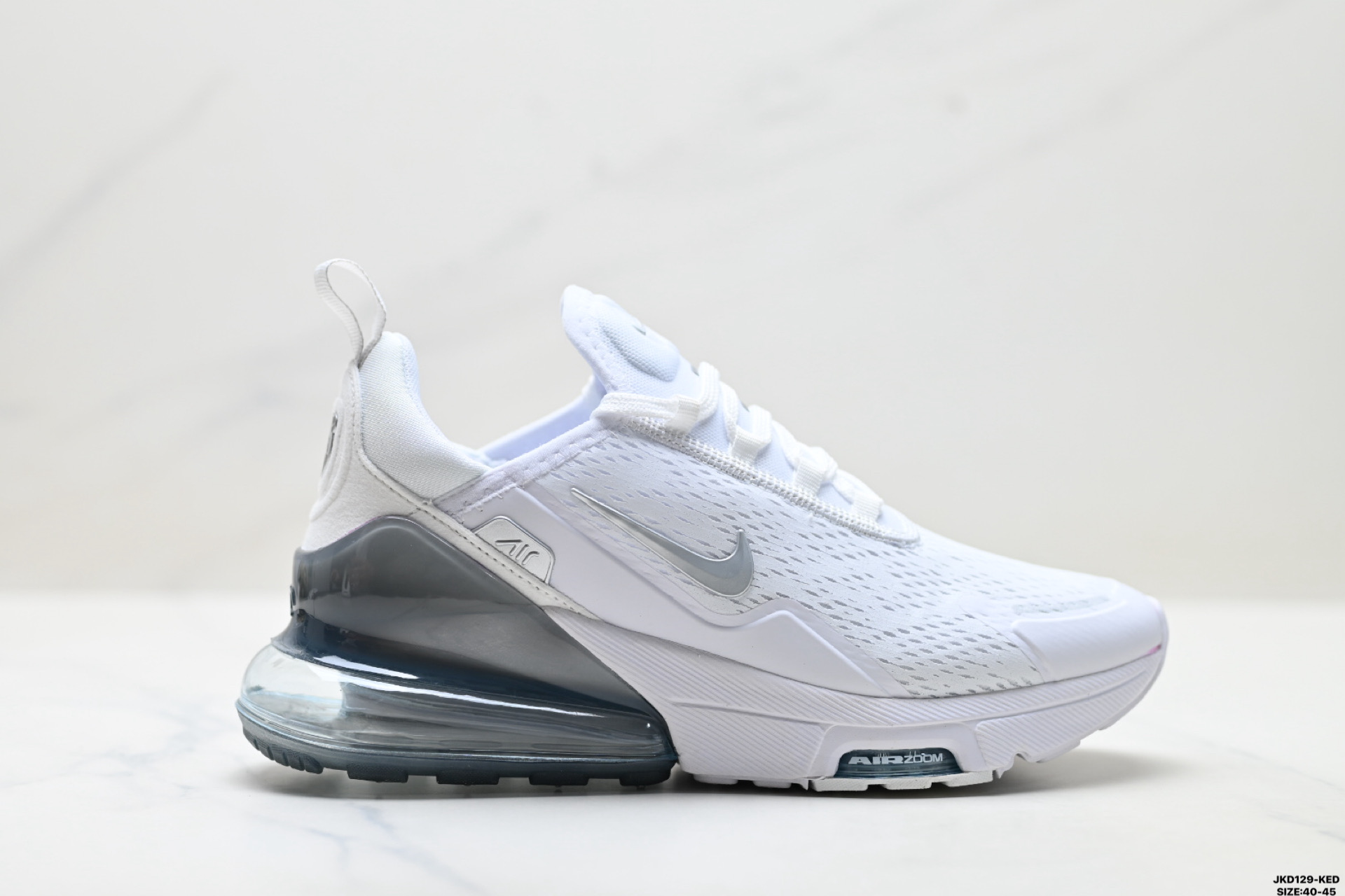 Nike Air Max 270 Flyknit 耐克 运动缓震 大气垫休闲跑步鞋 IO9884-109