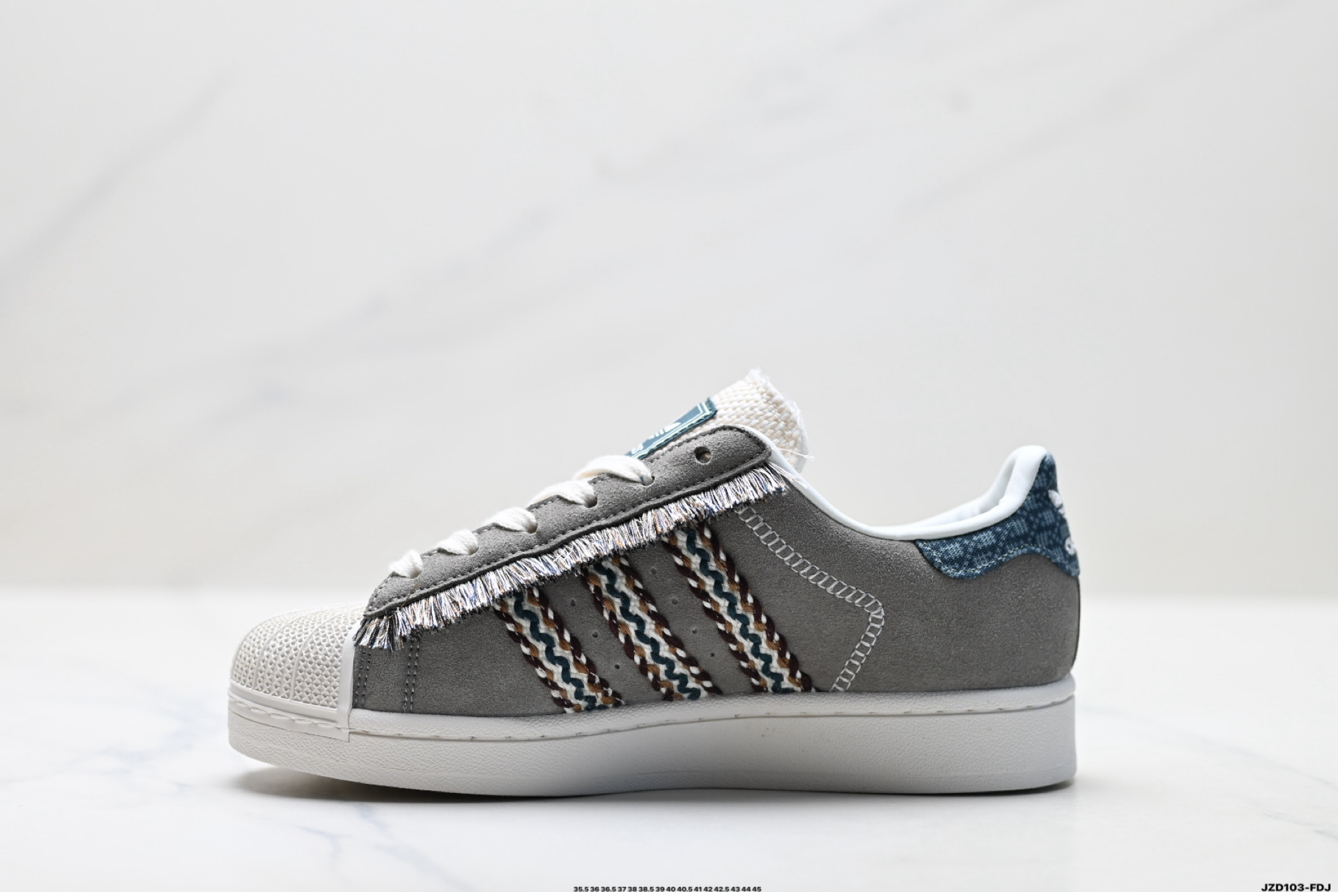 Adidas Originals Superstar贝壳头系列 阿迪达斯 低帮经典百搭休闲运动板鞋 KH5904