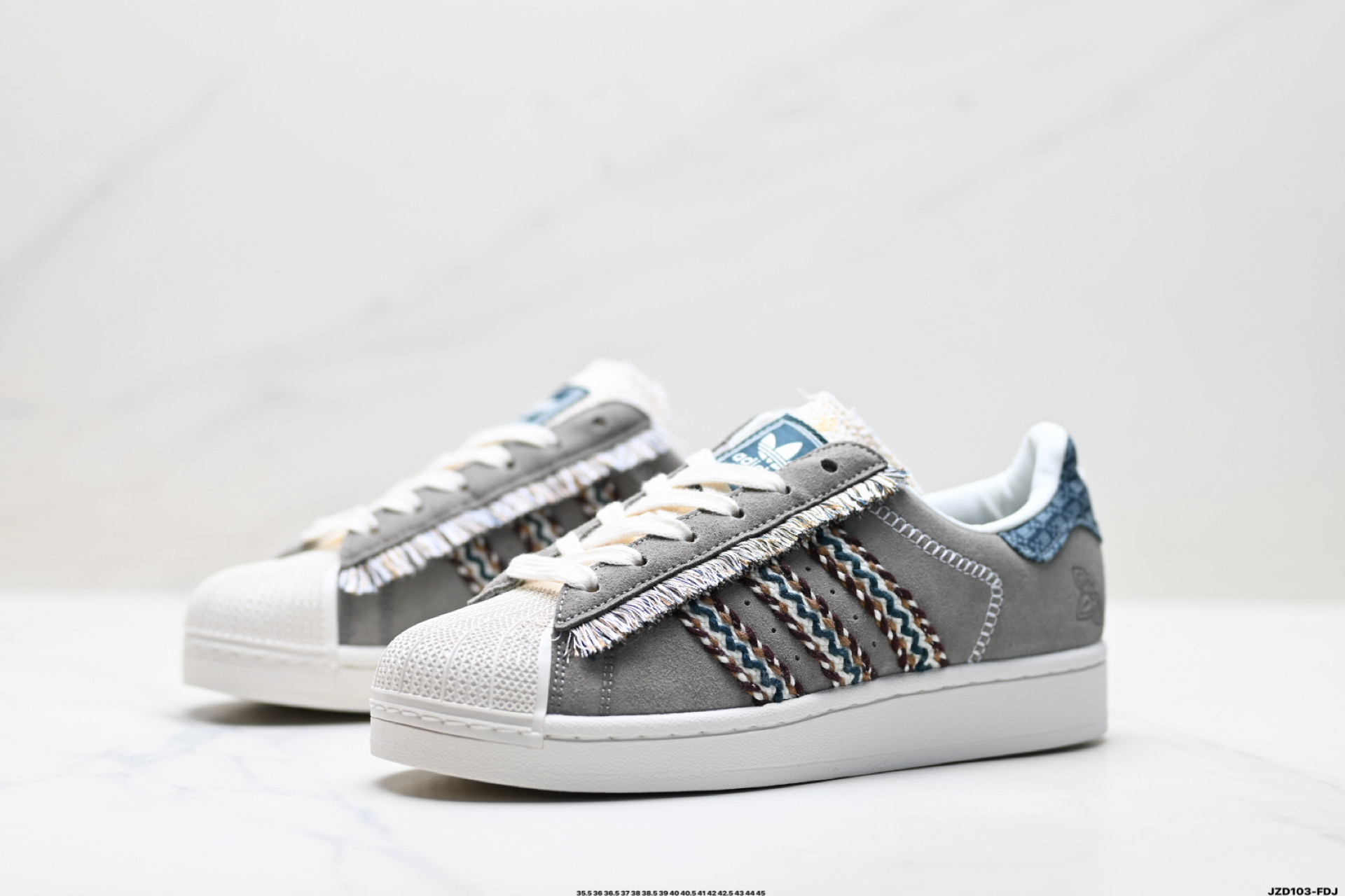 Adidas Originals Superstar贝壳头系列 阿迪达斯 低帮经典百搭休闲运动板鞋 KH5904