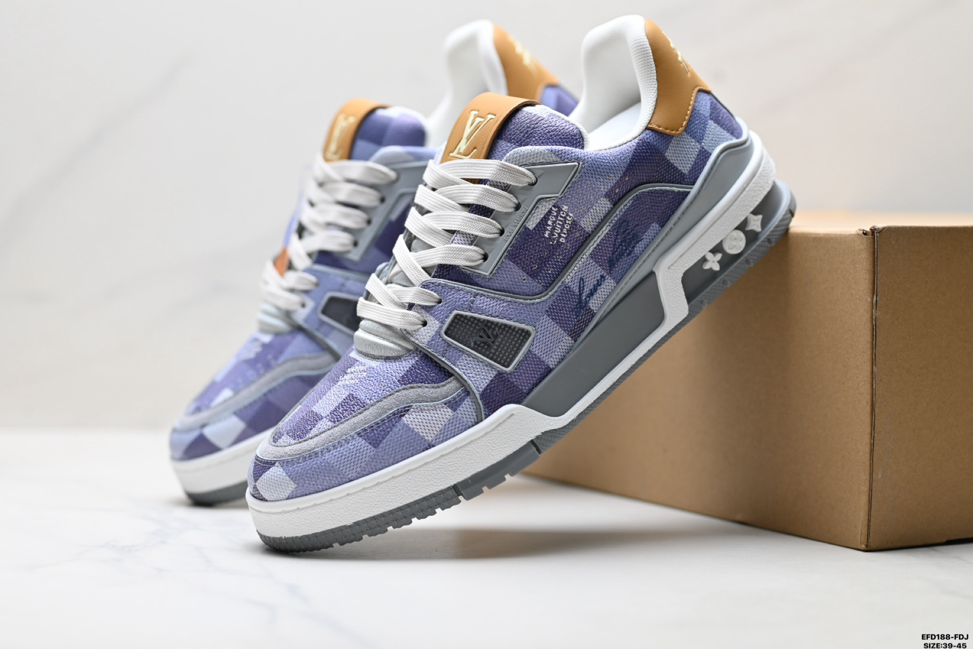 Louis Vuitton Trainer Sneaker Low 路易威登 高奢休闲运动文化百搭板鞋-Top High Quatity Cheap Sneakers Fashion Clothing Clothes Bags handbags Shoes of all Brand wholesale With The best Quality And Beautiful Price from China Factory Chinese suppliers wholesaler seller Louis Vuitton Trainer Sneaker Low 路易威登 高奢休闲运动文化百搭板鞋