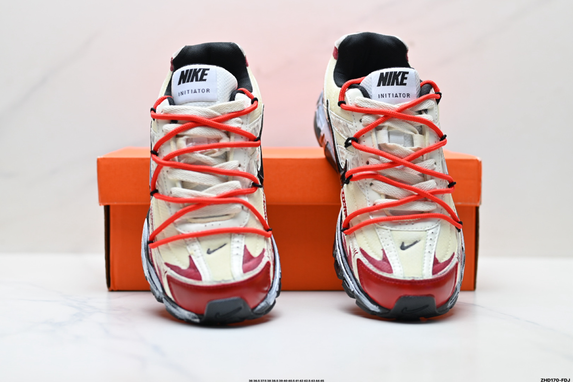 Nike Initiator ‘DIY定制’ 舒适百搭 防滑耐磨透气 耐克 低帮休闲鞋 394055-100