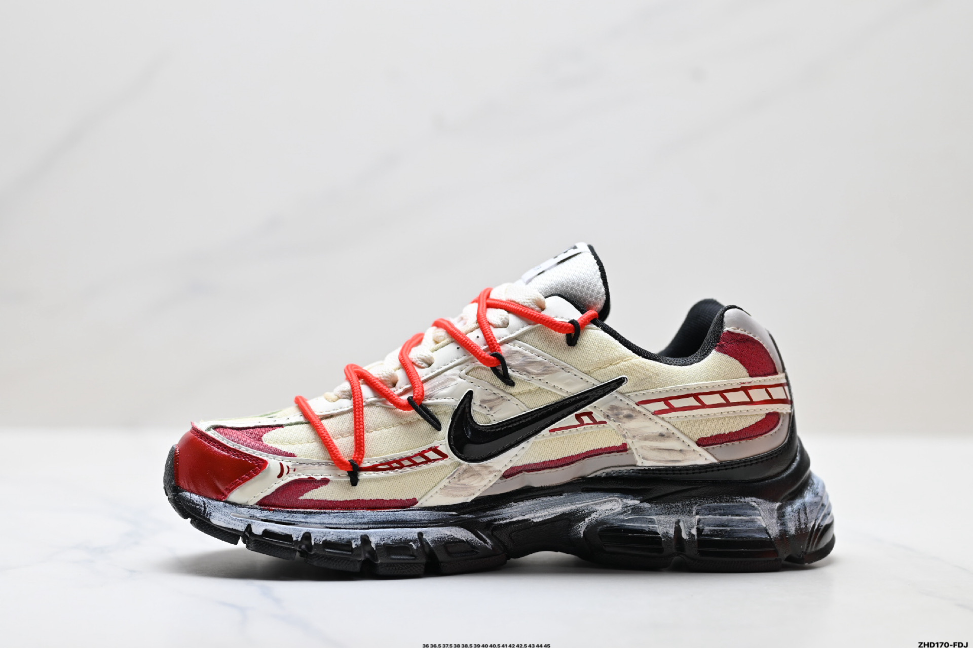 Nike Initiator ‘DIY定制’ 舒适百搭 防滑耐磨透气 耐克 低帮休闲鞋 394055-100