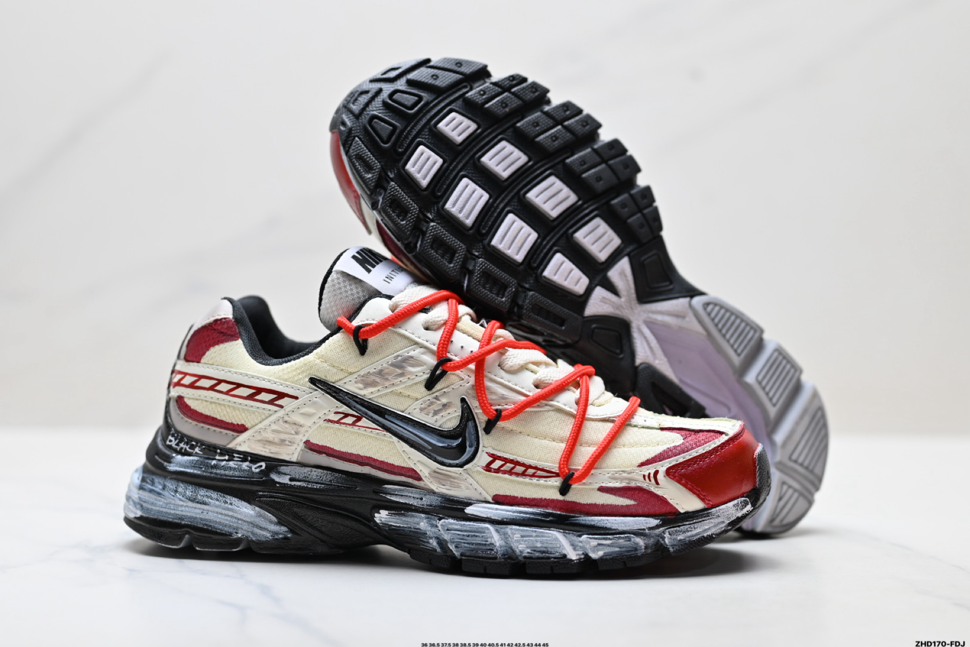 Nike Initiator ‘DIY定制’ 舒适百搭 防滑耐磨透气 耐克 低帮休闲鞋 394055-100