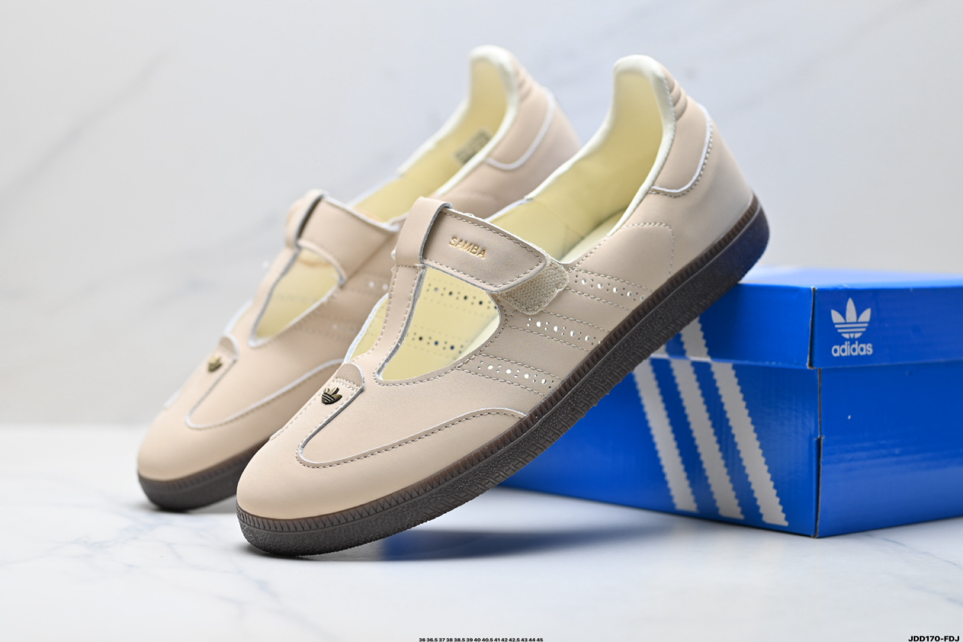 Adidas Samba Jane 阿迪达斯 玛丽珍款 板鞋懒人一脚蹬运动鞋 KJ3970-Top High Quatity Cheap Sneakers Fashion Clothing Clothes Bags handbags Shoes of all Brand wholesale With The best Quality And Beautiful Price from China Factory Chinese suppliers wholesaler seller Adidas Samba Jane 阿迪达斯 玛丽珍款 板鞋懒人一脚蹬运动鞋 KJ3970