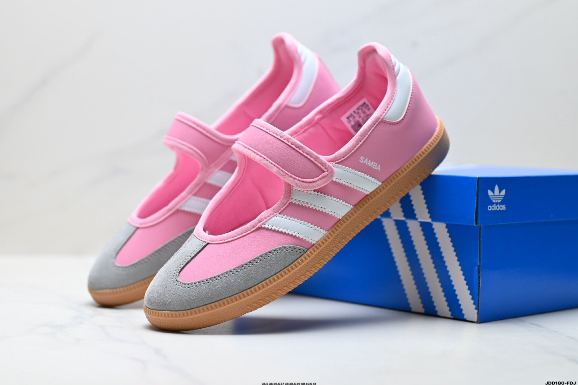 Adidas Samba Jane 阿迪达斯 玛丽珍款 板鞋懒人一脚蹬运动鞋 JP9584-Top High Quatity Cheap Sneakers Fashion Clothing Clothes Bags handbags Shoes of all Brand wholesale With The best Quality And Beautiful Price from China Factory Chinese suppliers wholesaler seller Adidas Samba Jane 阿迪达斯 玛丽珍款 板鞋懒人一脚蹬运动鞋 JP9584