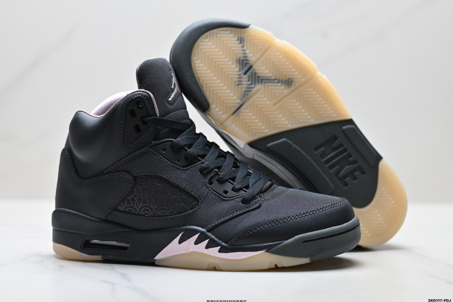 Nike Air Jordan 5 Retro High迈克尔 乔丹 AJ5 高帮 减震防滑篮球鞋 HQ3004-001