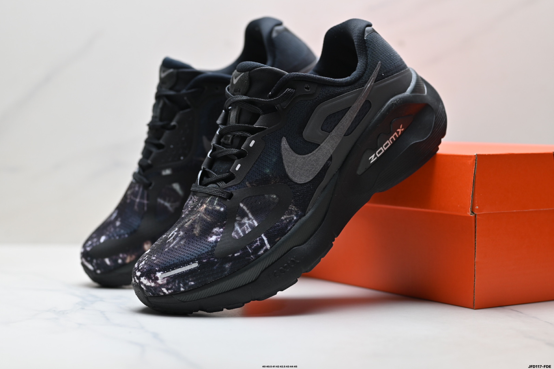 NIKE STRUCTURE PLUS 耐克 舒适减震防滑 低帮跑步鞋 全掌ReactX泡绵中底 HQ3048-501