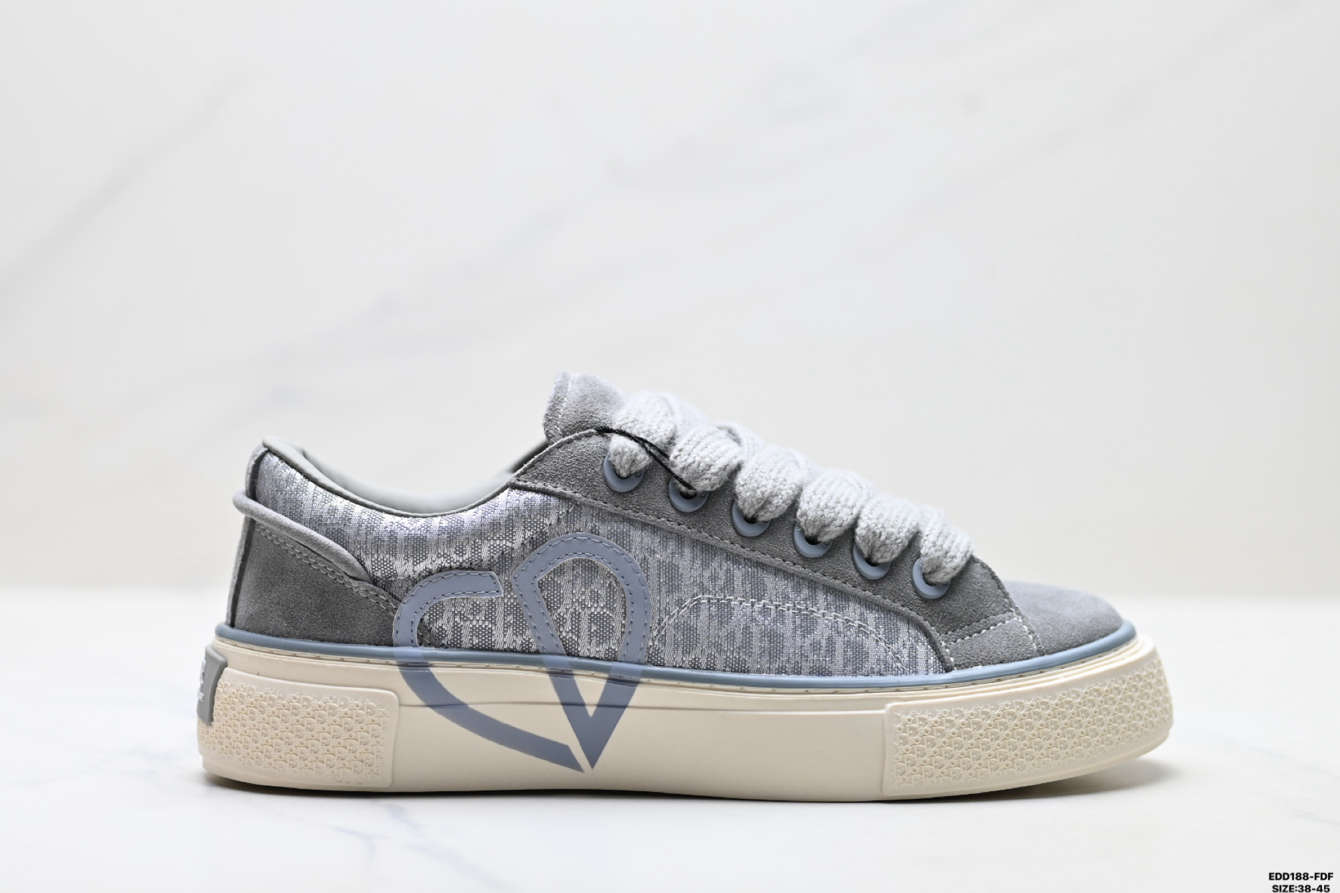 DIOR迪奥 B33 皮革 舒适潮流 刺绣 低帮 板鞋 EDD188-FDF