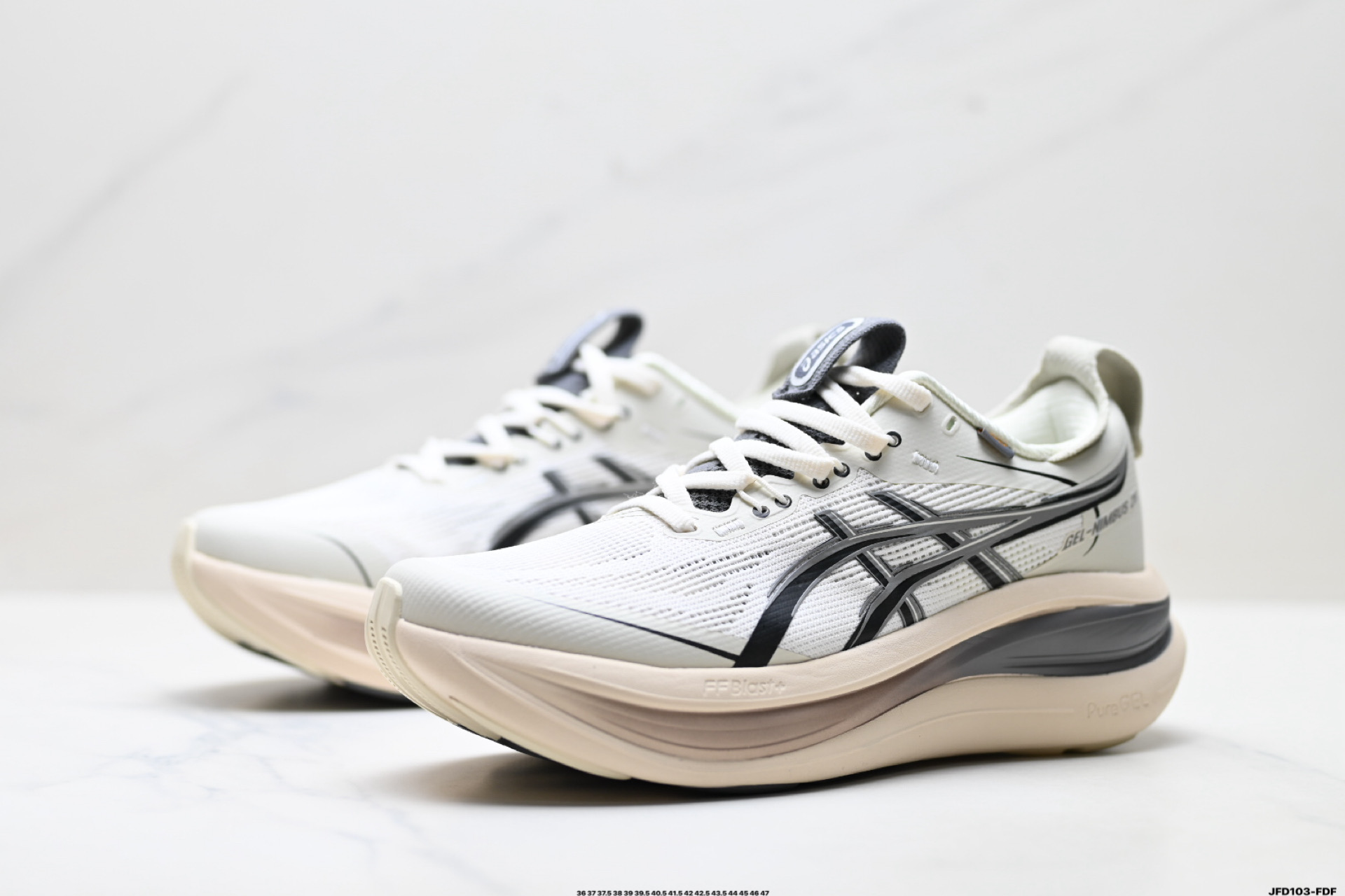 Asics Gel-Nimbus 28 舒适防滑耐磨低帮休闲跑步鞋 1011C267-020