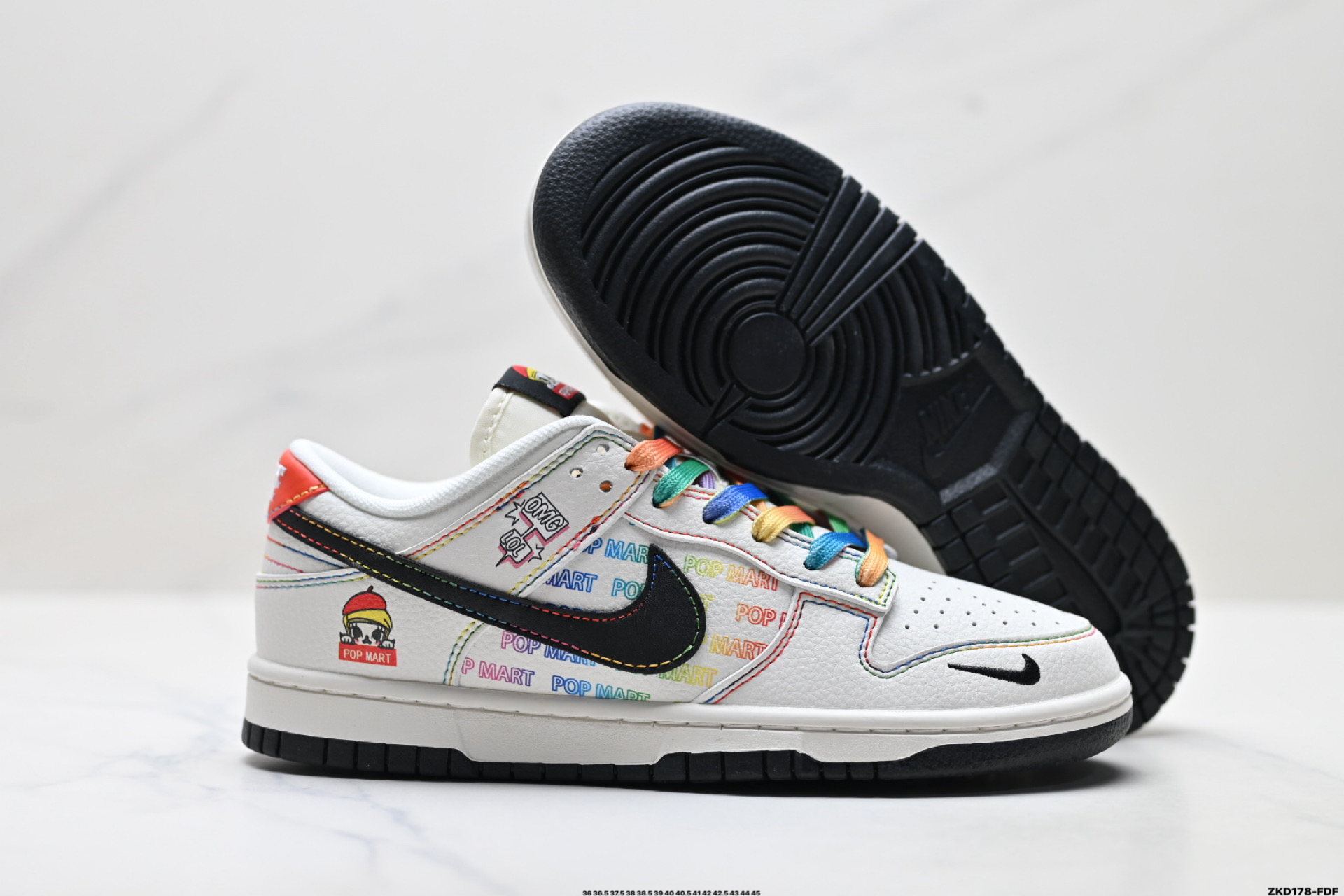 Nike Dunk Low Retro ‘DIY高端定制’耐克 低帮休闲运动板鞋 HS9487-500