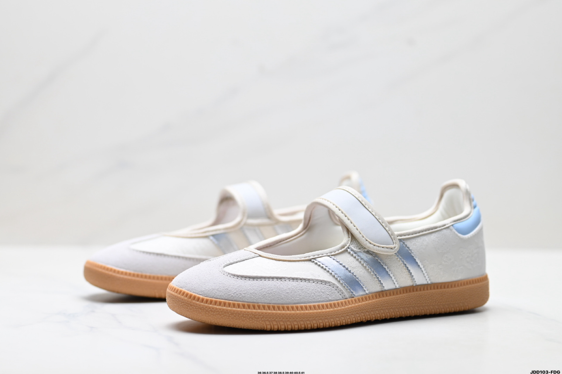 Adidas Samba Jane 阿迪达斯 玛丽珍款 板鞋懒人一脚蹬运动鞋 IH6978
