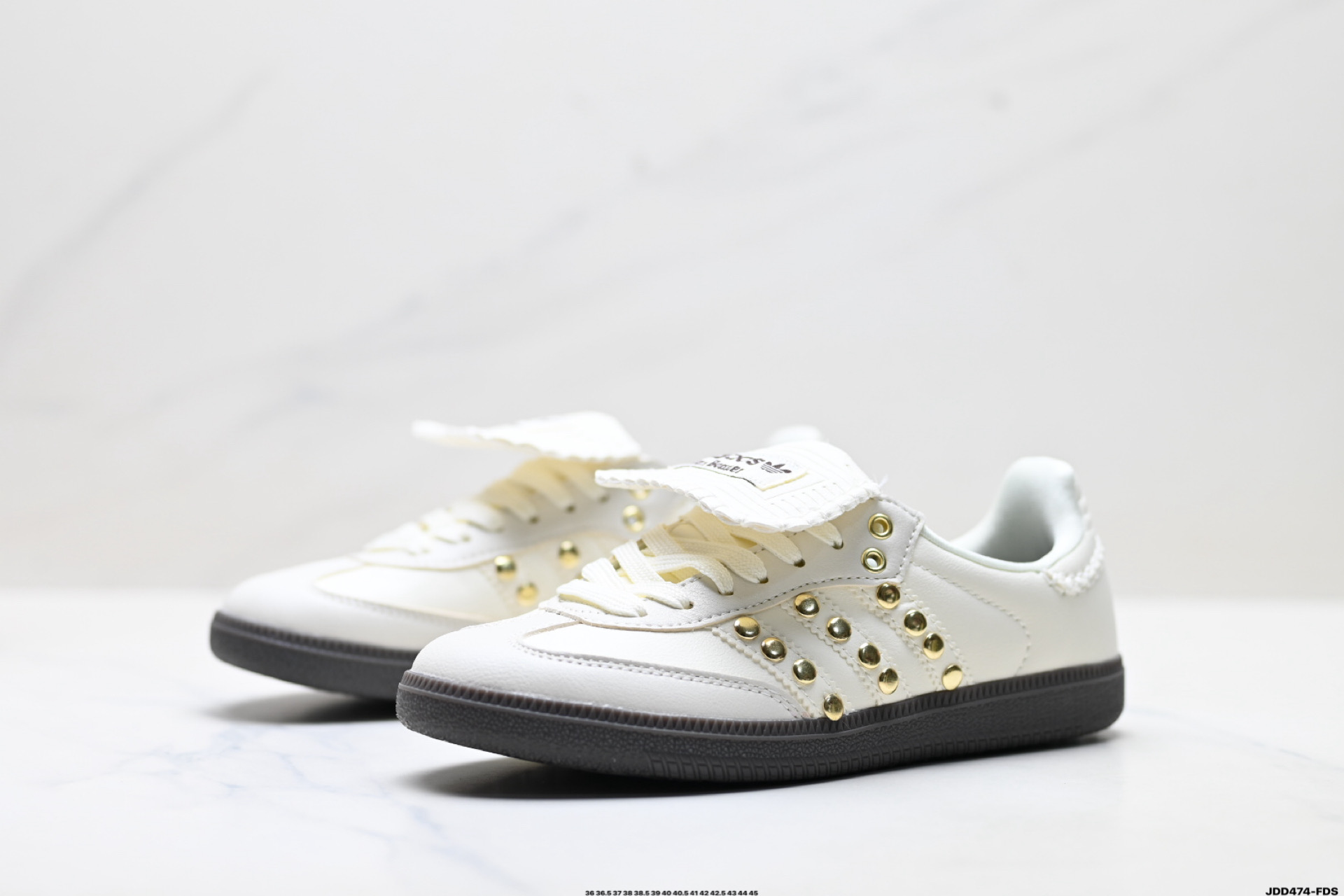 Adidas Originals Wb Pony Tonal Samba 阿迪达斯 桑巴舞系列绅士德训足球风百搭低帮休闲运动板鞋 IG4304