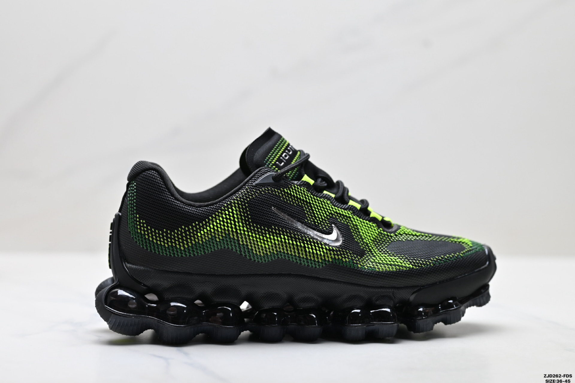 Nike Air Liquid Max 耐克 舒适贴合 耐磨防滑 全掌气垫缓震 低帮运动跑步鞋 IQ7634-001 Nike Air Liquid Max 耐克 舒适贴合 耐磨防滑 全掌气垫缓震 低帮运动跑步鞋 IQ7634-001