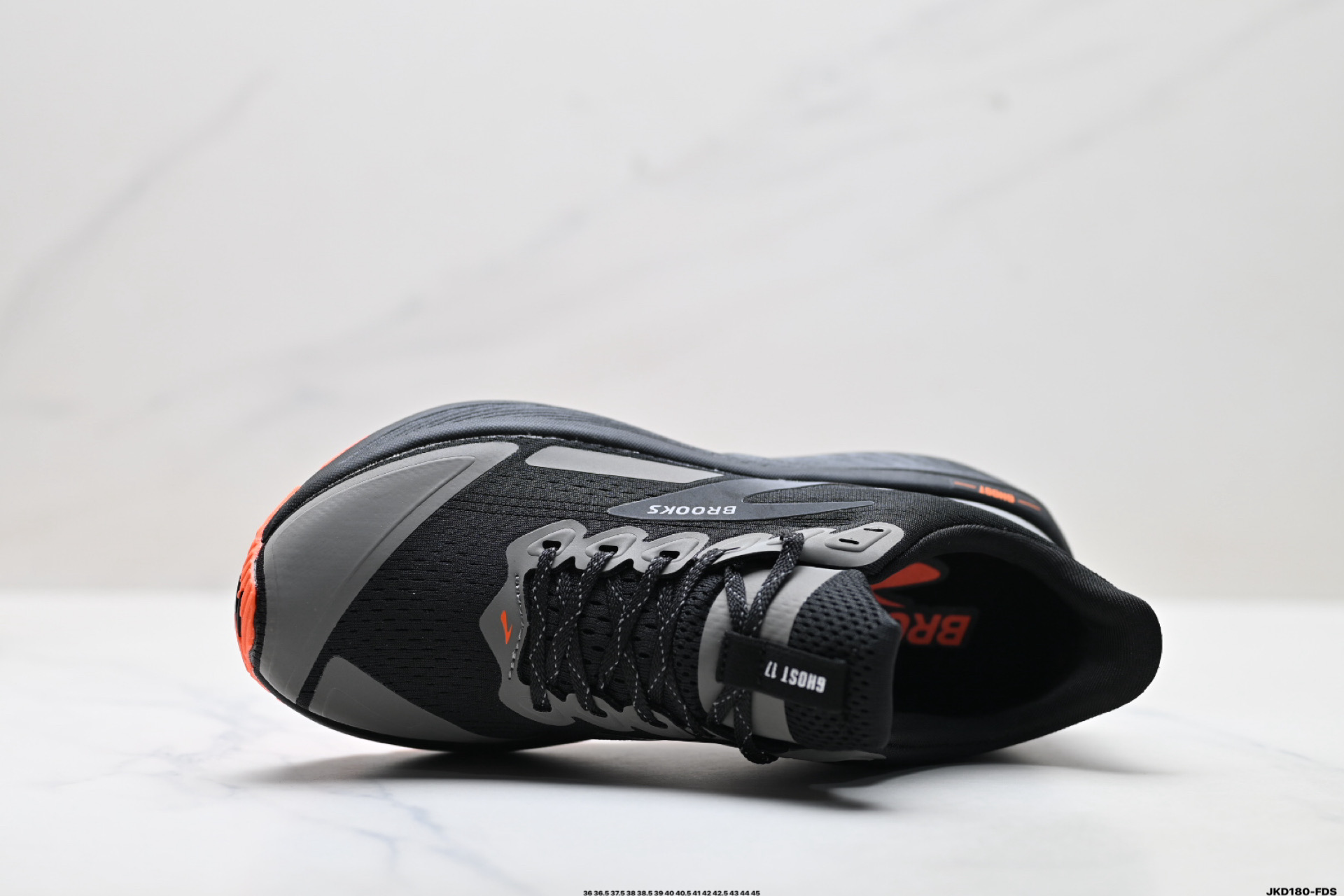 Brooks布鲁克斯 Ghost 17 网面时尚 网布耐磨透气 低帮 休闲跑步鞋 110442 1D 090 Brooks布鲁克斯 Ghost 17 网面时尚 网布耐磨透气 低帮 休闲跑步鞋 110442 1D 090