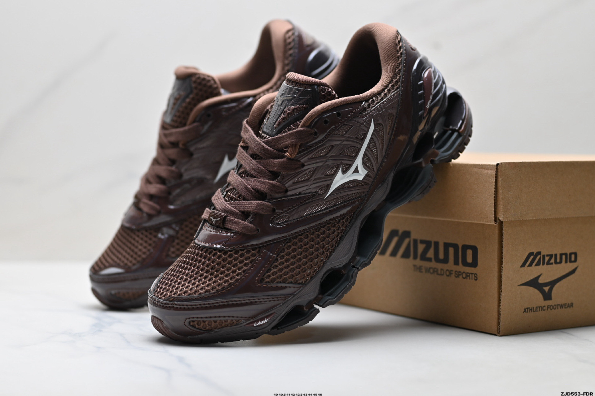 Mizuno美津浓 Wave Prophecy LS 织物合成革 舒适百搭 防滑耐磨支撑 低帮 生活休闲鞋 D1GA25
