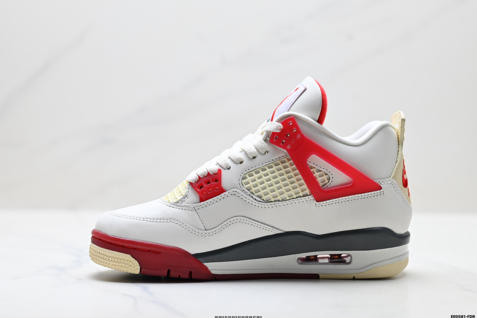 纯原Nike Air Jordan 4 Retro 耐克迈克尔·乔丹AJ4代中帮复古休闲运动文化篮球鞋 IQ8055-100-Top High Quatity Cheap Sneakers Fashion Clothing Clothes Bags handbags Shoes of all Brand wholesale With The best Quality And Beautiful Price from China Factory Chinese suppliers wholesaler seller 纯原Nike Air Jordan 4 Retro 耐克迈克尔·乔丹AJ4代中帮复古休闲运动文化篮球鞋 IQ8055-100