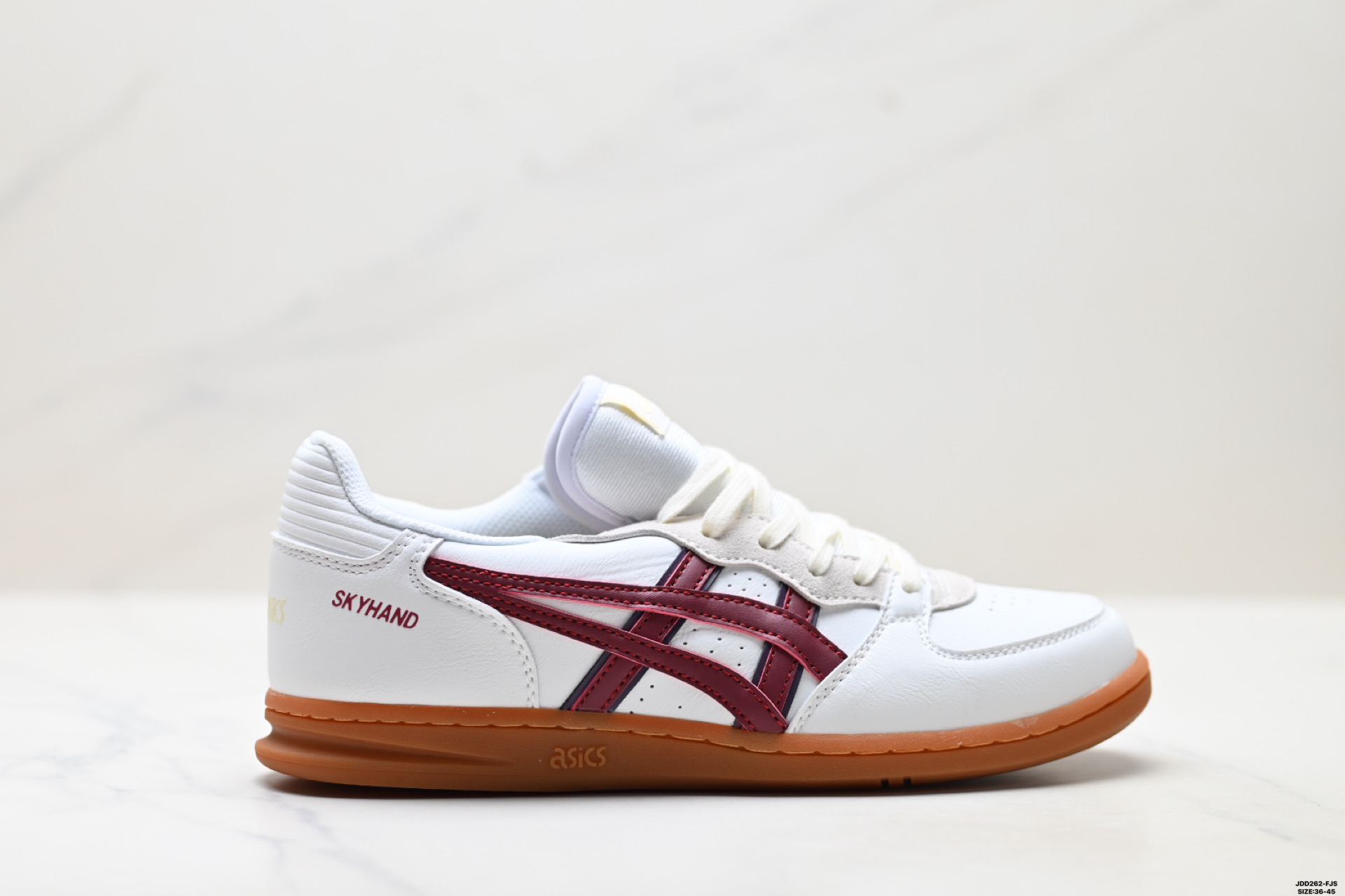 公司级✅Asics Skyhand OG 亚瑟士 复古舒适 防滑耐磨 低帮板鞋 货号:1203A451-106 ID:JDD262-FJS