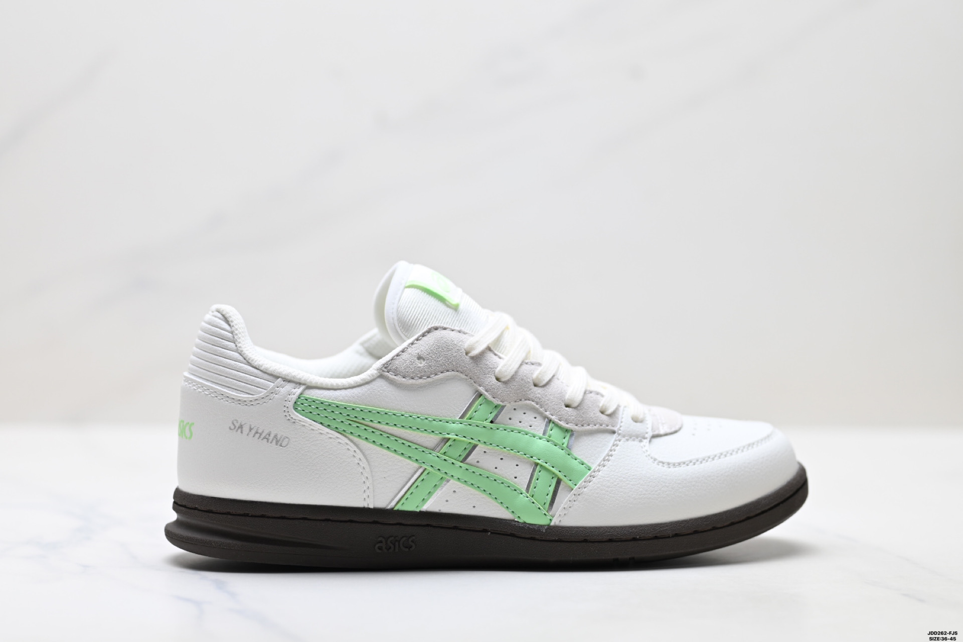 公司级✅Asics Skyhand OG 亚瑟士 复古舒适 防滑耐磨 低帮板鞋 货号:1203A451-106 ID:JDD262-FJS