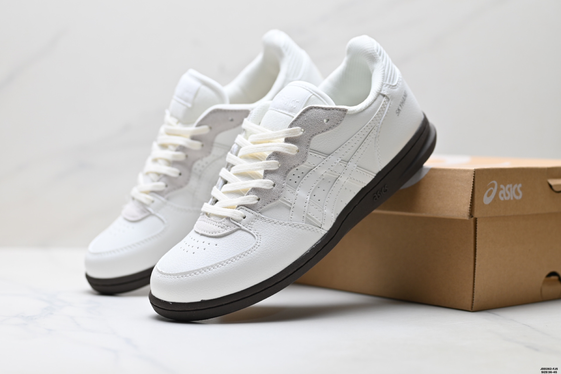 ️ 公司级✅Asics Skyhand OG 亚瑟士 复古舒适 防滑耐磨 低帮板鞋 货号:1203A451-106 ID:JDD262-FJS