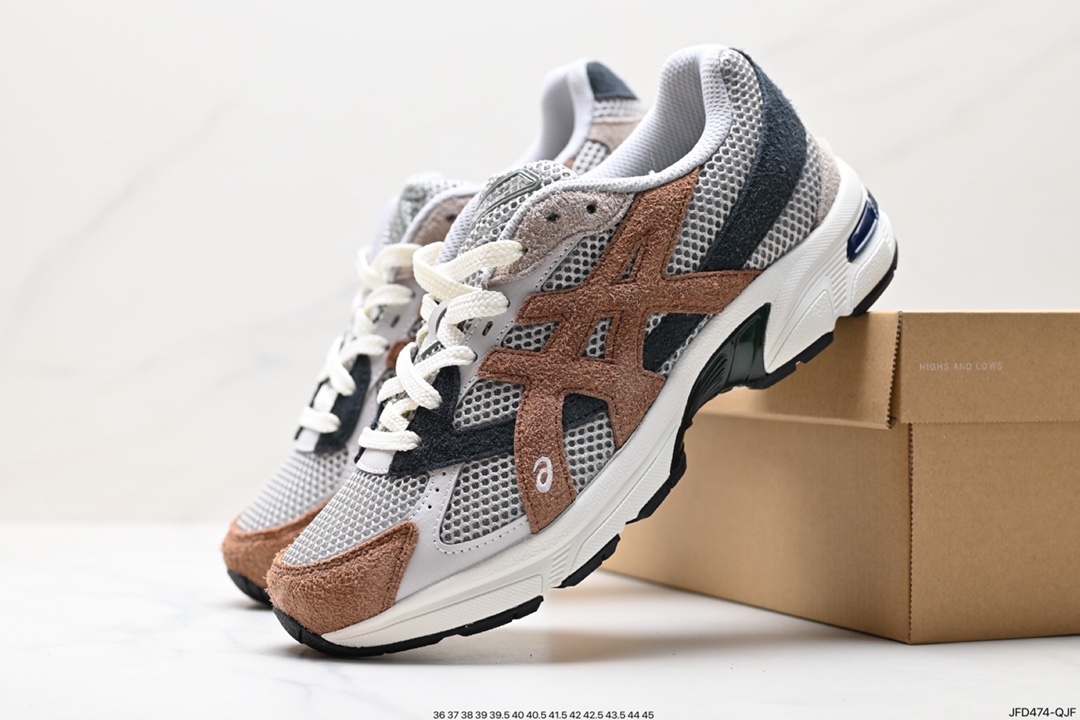 170 阿斯克斯ASICS GEL-1130 选用网眼与皮革相接 1201A982-200