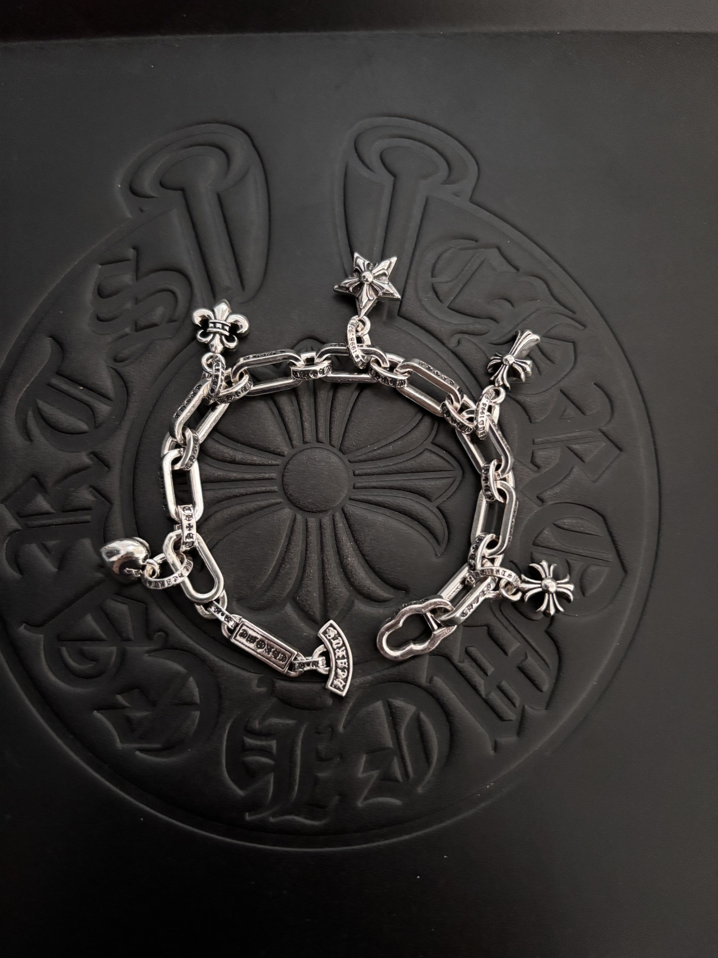 NO:114837,Croxin multi-element bracelet, jewelry boutique, chrome hearts, bracelet19860909克罗心多元素手链,饰品精品,chrome hearts,bracelet,Jewelry