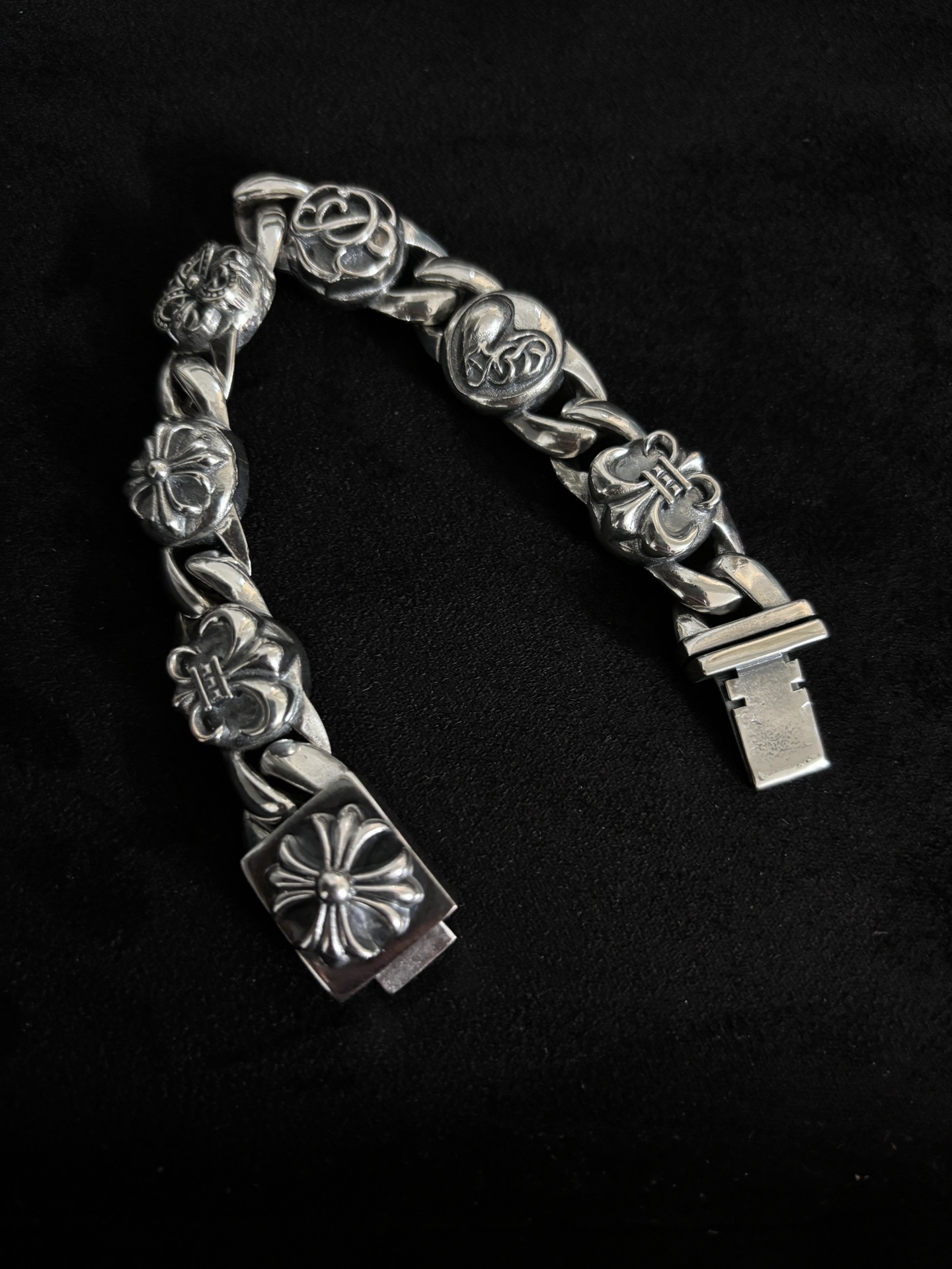 NO:557960,Crodo element thick bracelet size 17-20-22, fine jewelry, chrome hearts, bracelet19860909克罗多元素粗款手链 尺寸17-20-22,饰品精品,chrome hearts,bracelet,Jewelry