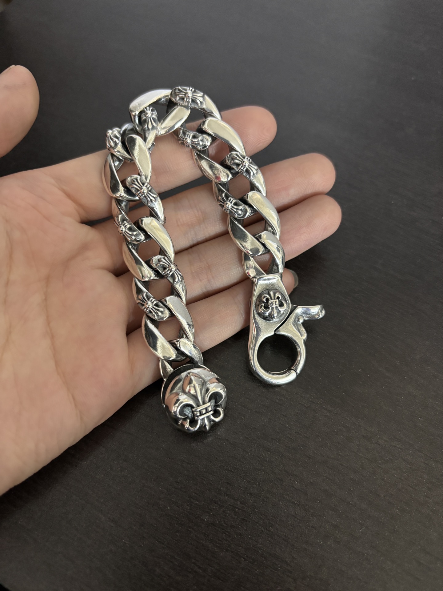 クルーザー船錨間花手首アクセサリー