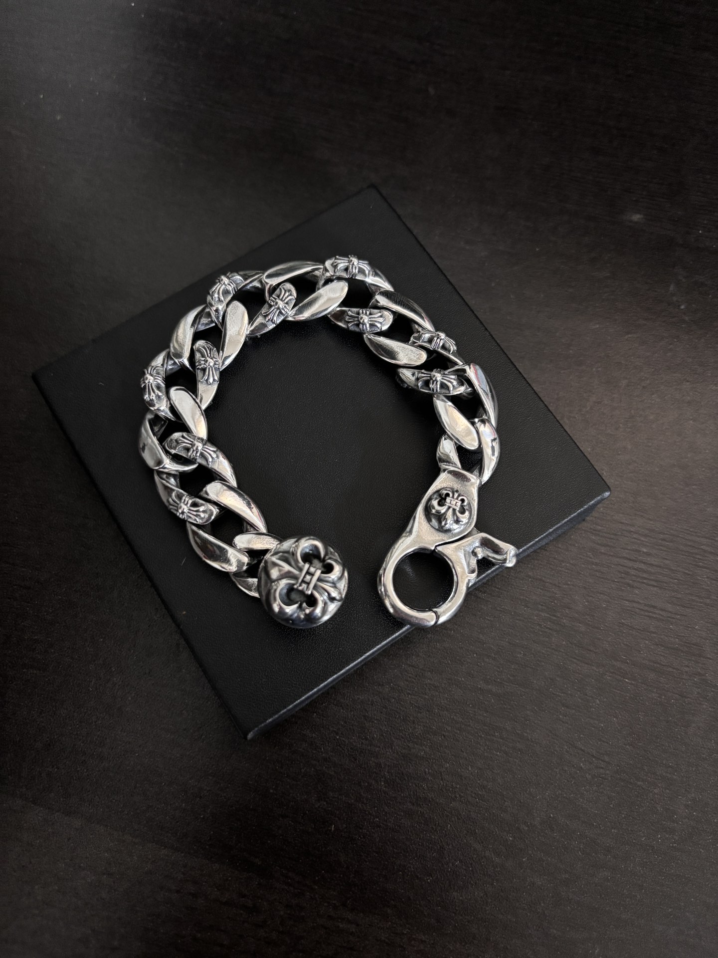 NO:555577,Crow Anchor Flower Bracelet Size 18.20.22㎝, fine jewelry, chrome hearts, bracelet19860909克罗船锚间花手链 尺寸18.20.22㎝,饰品精品,chrome hearts,bracelet,Jewelry