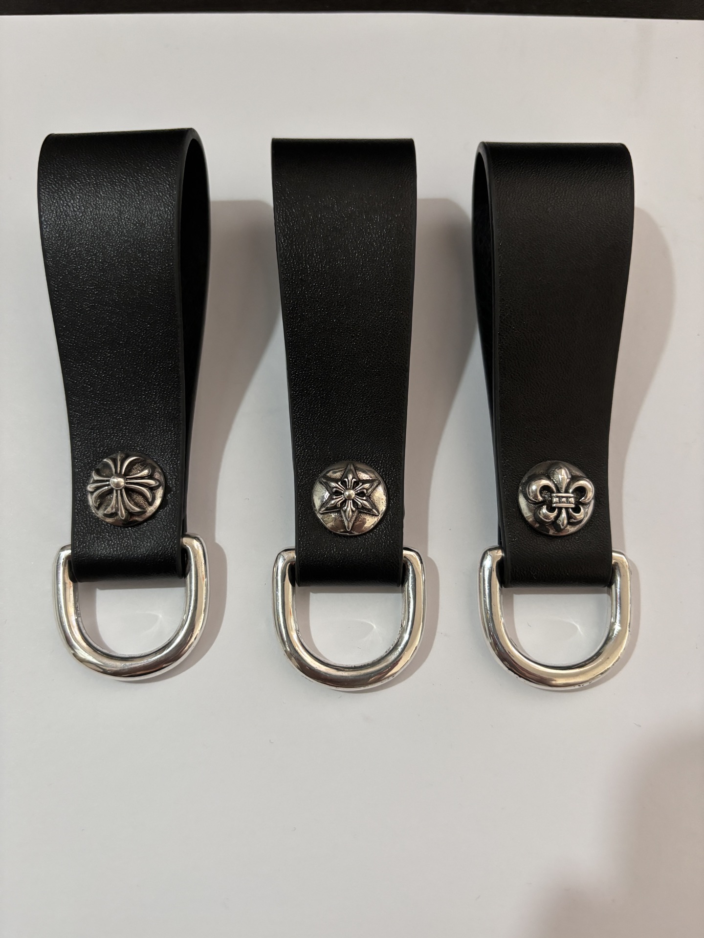 NO:589917,Chrome six-pointed star, Scout flower, cross car key chain, key chain, jewelry boutique, chrome hearts, keychain19860909克罗六芒星 童军花 十字架汽车钥匙扣 钥匙链,饰品精品,chrome hearts,keychain,Jewelry