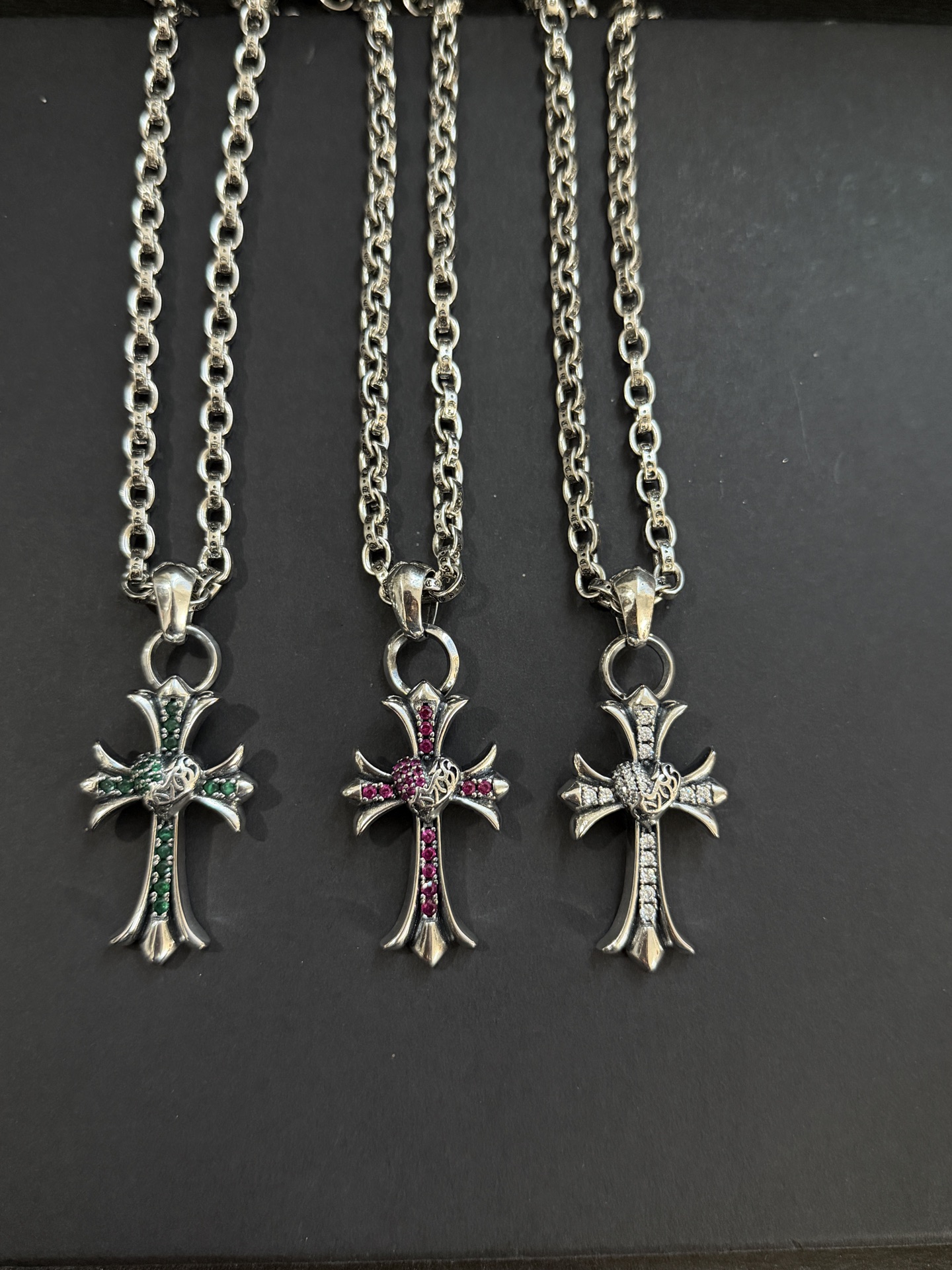 NO:896103,Cross heart letter necklace, jewelry boutique, necklace19860909十字桃心字母项链,饰品精品,necklace,Jewelry