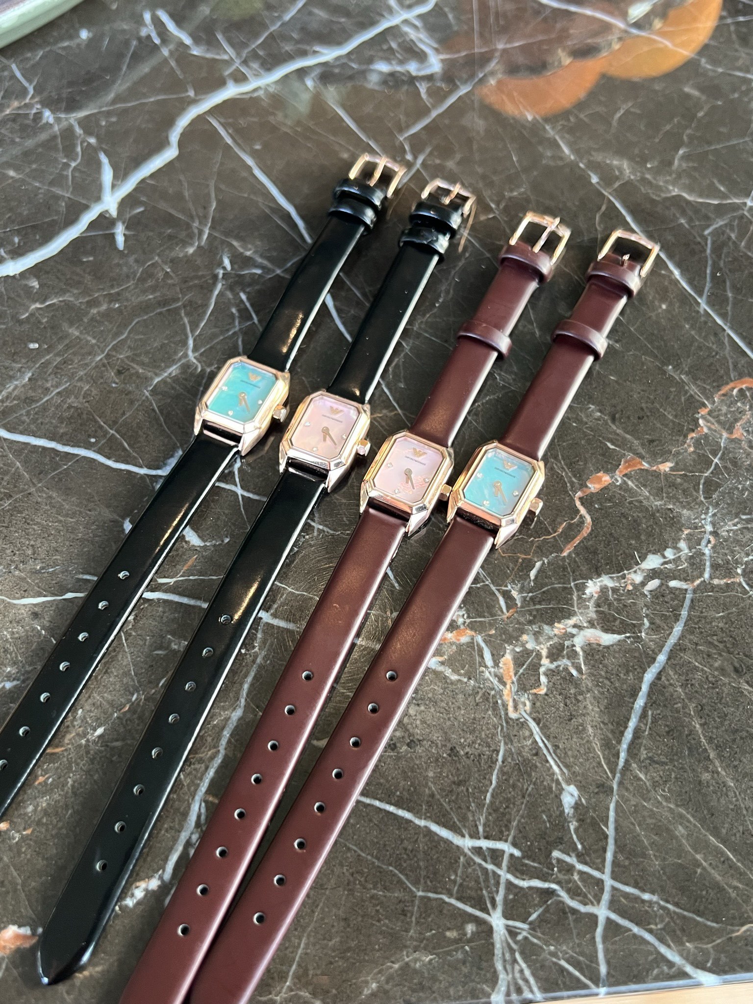 Mermaid Pipe 504: Amani’s Regold Mordon-Style Wristwatch with Natural Pearl Bee Watchboard - 图片 8