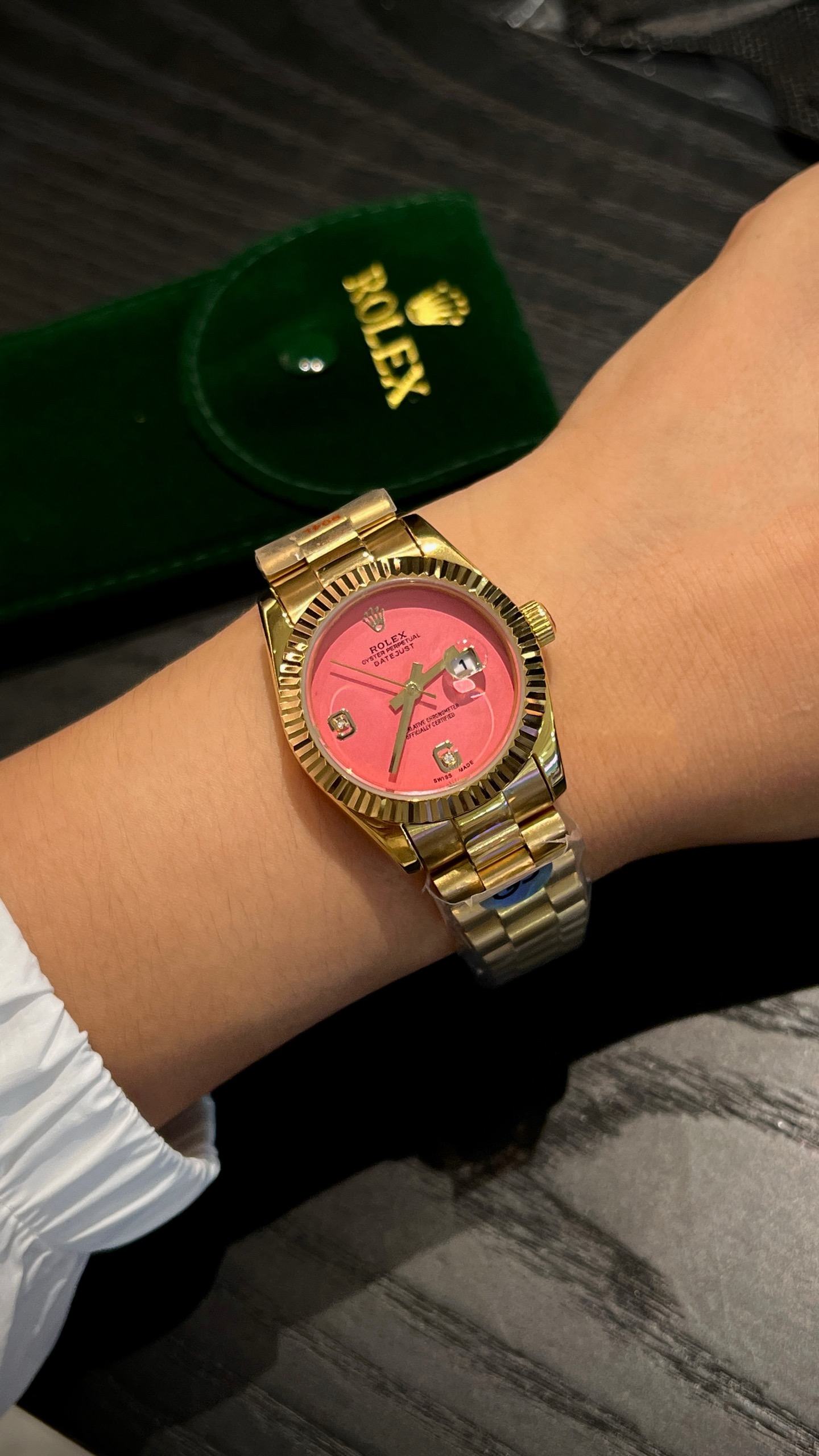 Rolex Datejust Gold Stainless Steel Women's Watch with Crystal Accents 6 i1750047013018 2080 0 2