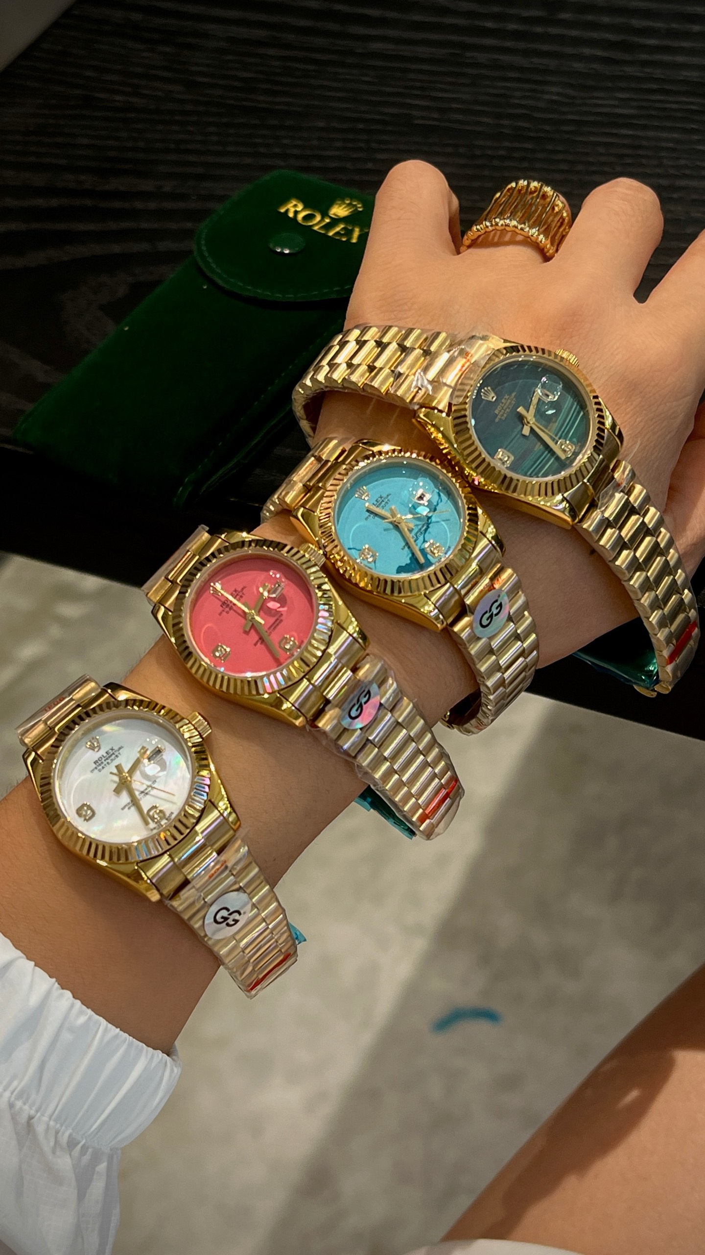 Rolex Datejust Gold Stainless Steel Women's Watch with Crystal Accents 10 i1750047013018 759 0 8