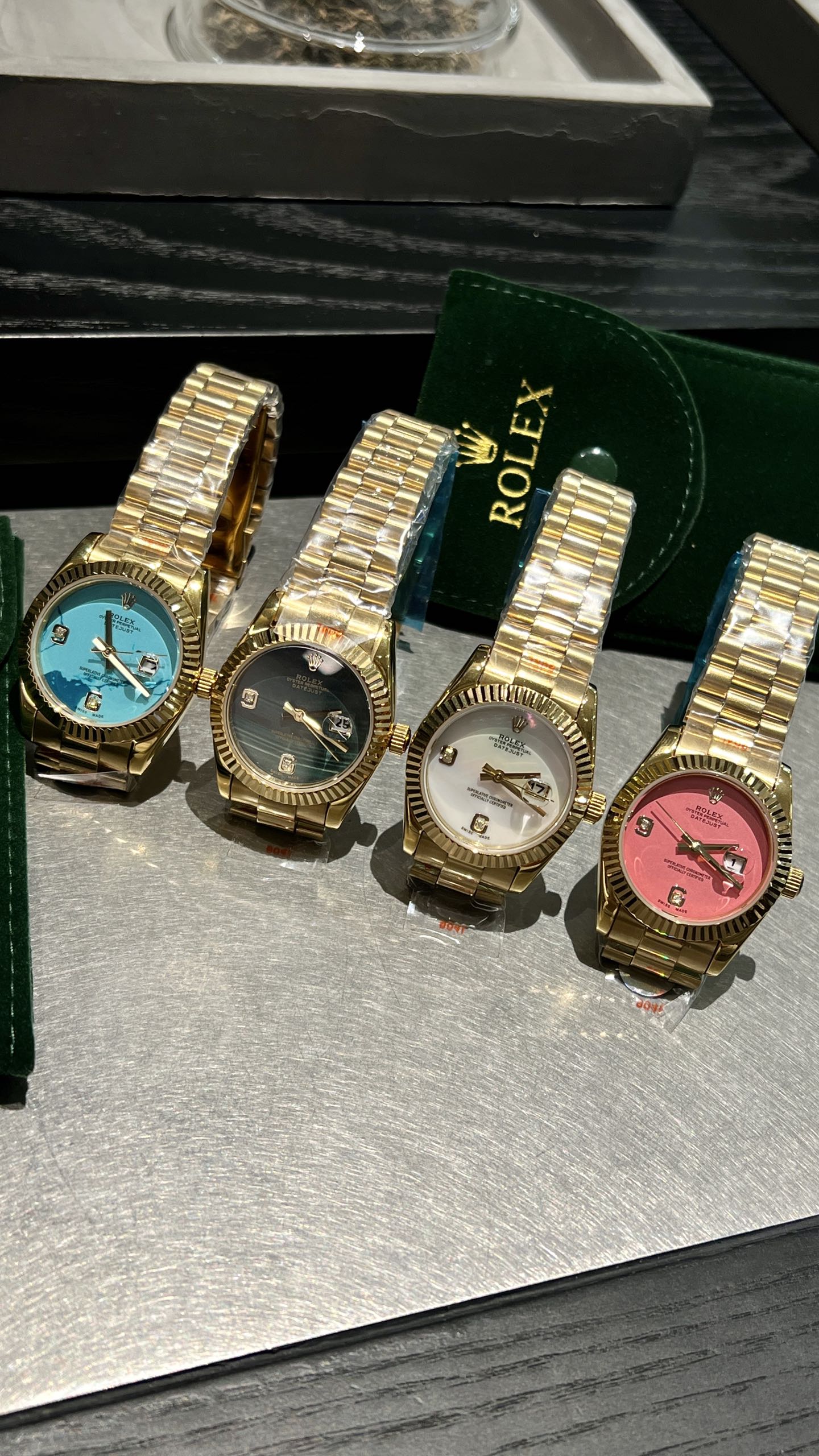 Rolex Datejust Gold Stainless Steel Women's Watch with Crystal Accents 9 i1750047013339 4843 0 7