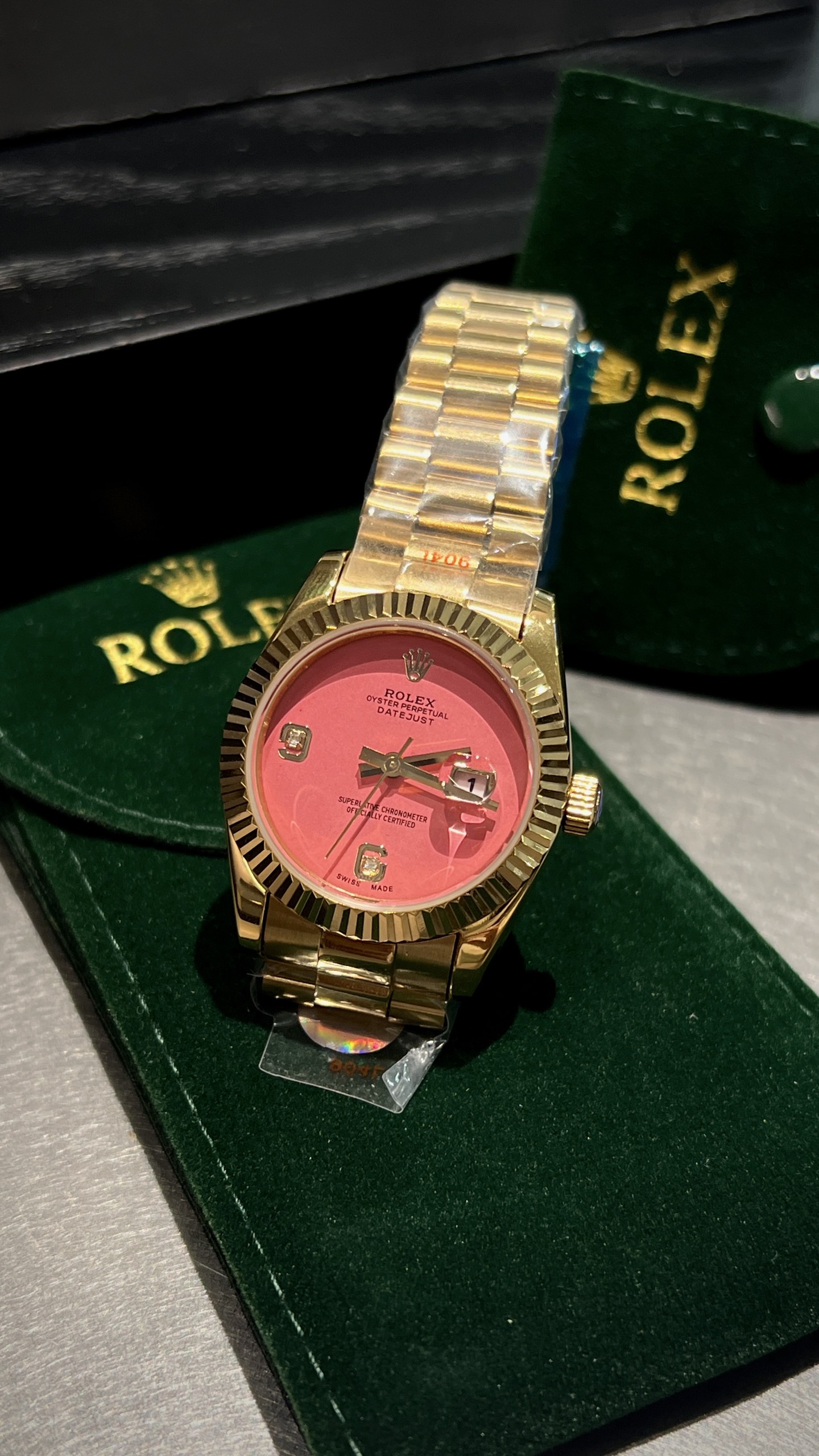 Rolex Datejust Gold Stainless Steel Women's Watch with Crystal Accents 4 i1750047013610 972 0 1