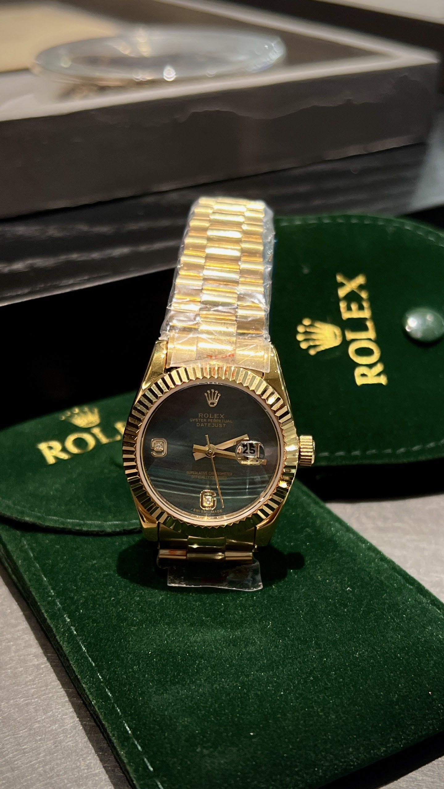 Rolex Datejust Gold Stainless Steel Women's Watch with Crystal Accents 5 i1750047015646 779 0 4
