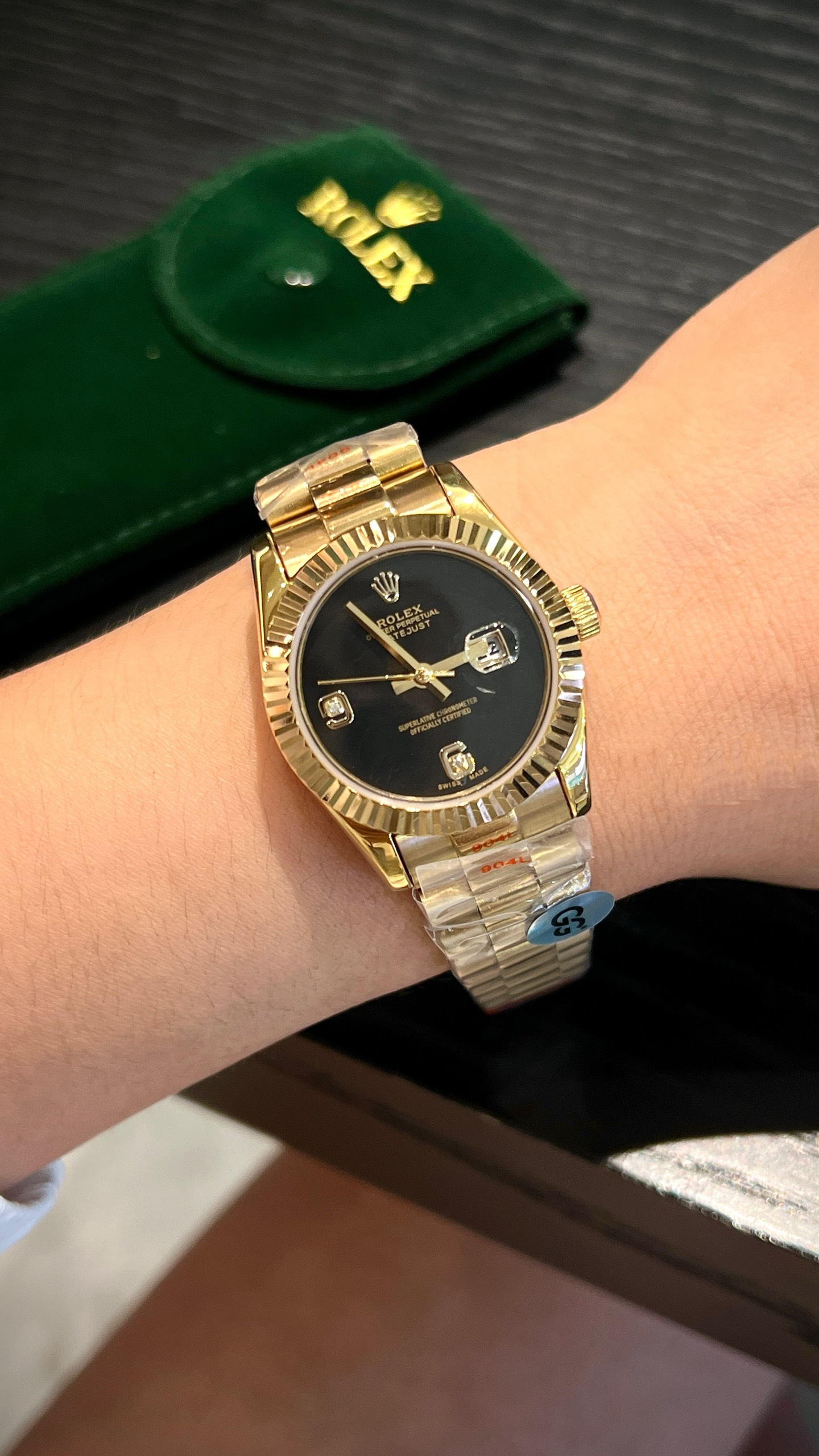 “Rolex Journal: Elegant Women’s Series with Steel Belts and Crystal Diamonds” - 图片 9