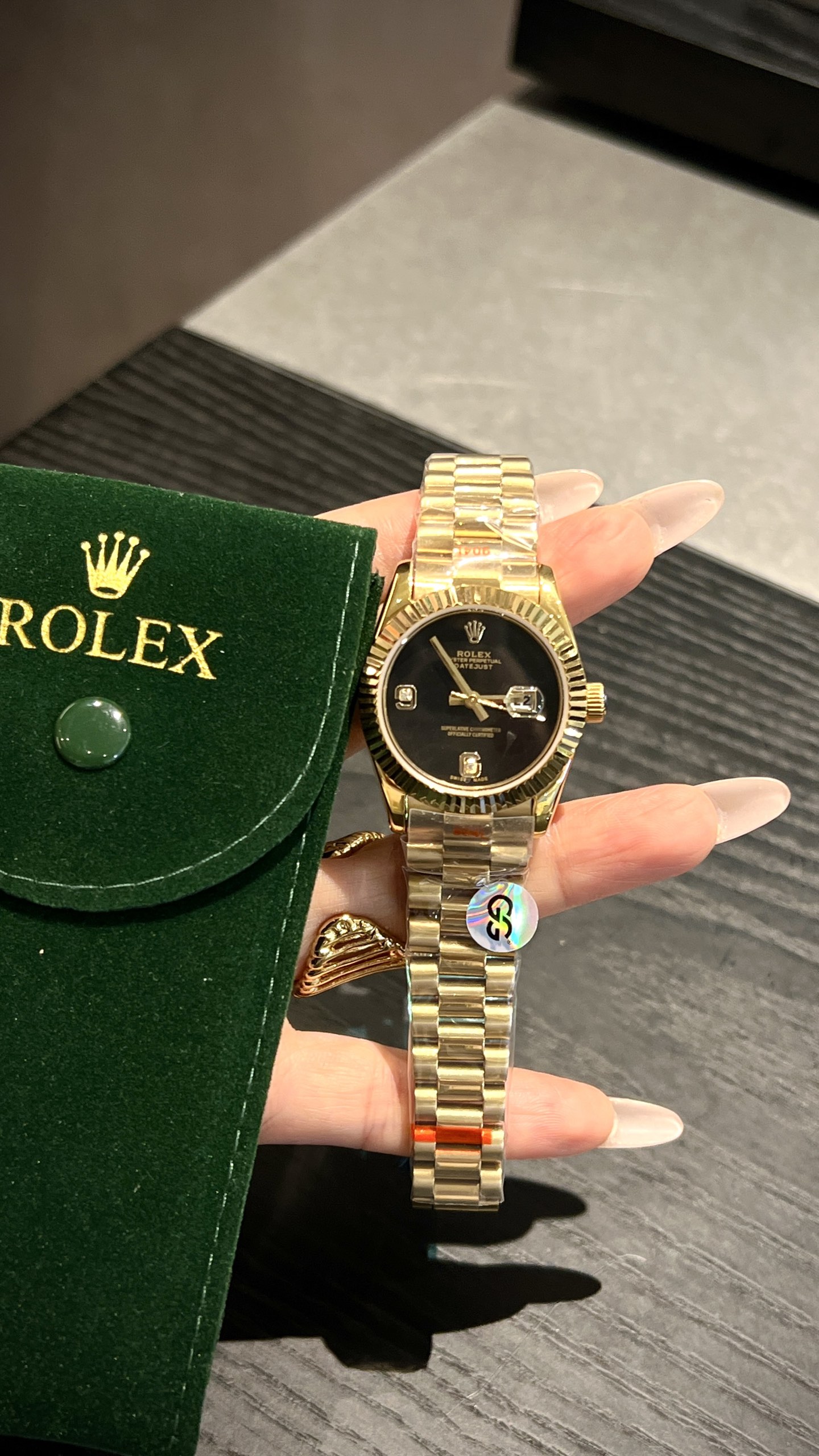 “Rolex Journal: Elegant Women’s Series with Steel Belts and Crystal Diamonds” - 图片 5