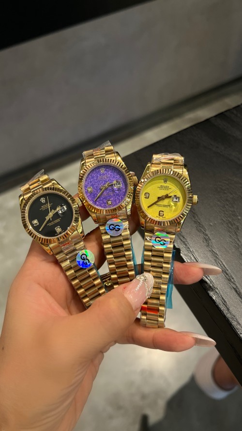 Rolex Datejust Women's Watch, 31mm, Gold-Tone, Diamond Accents 1 Rolex Datejust Women's Watch, 31mm, Gold-Tone, Diamond Accents