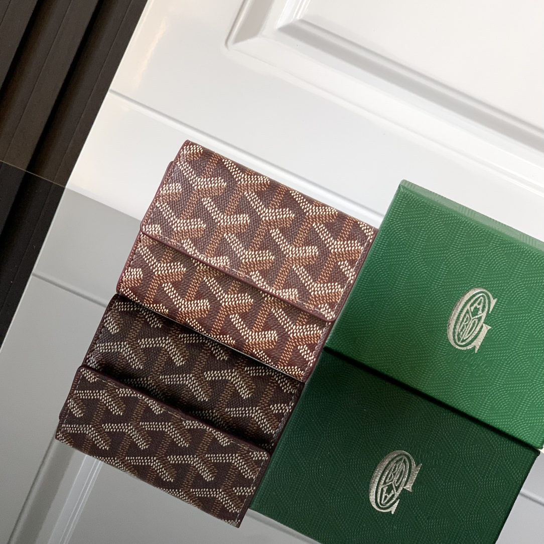 Goyard Marigny 零钱包 按扣开合 硬币隔层 卡位