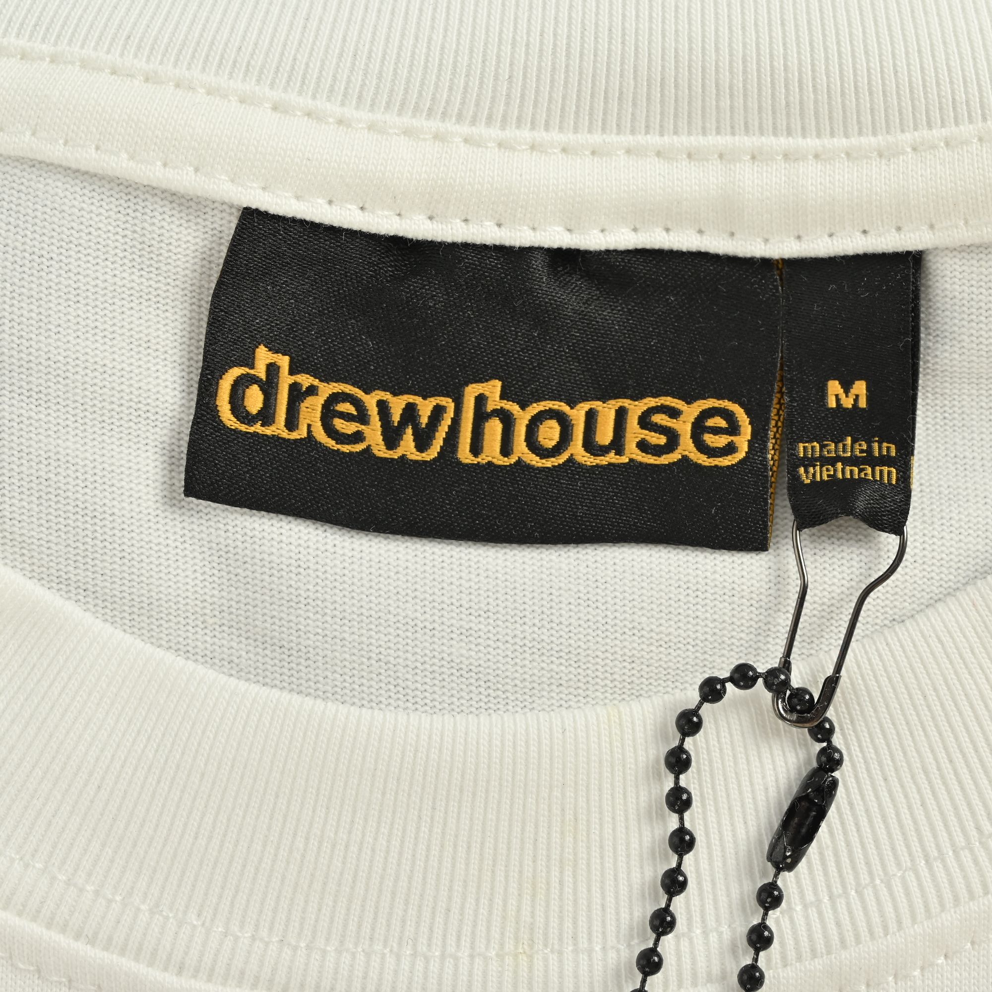 Drew House官网同款good小标印花情侣短袖T恤 黑色 白色